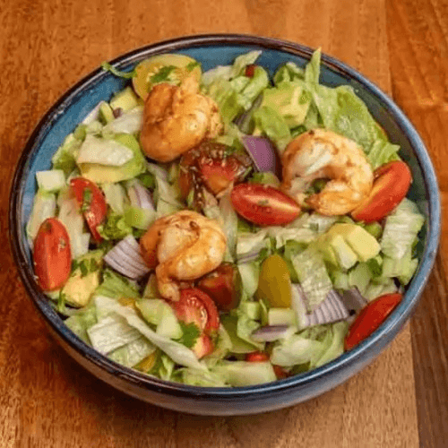Shrimp Tikka Green Salad
