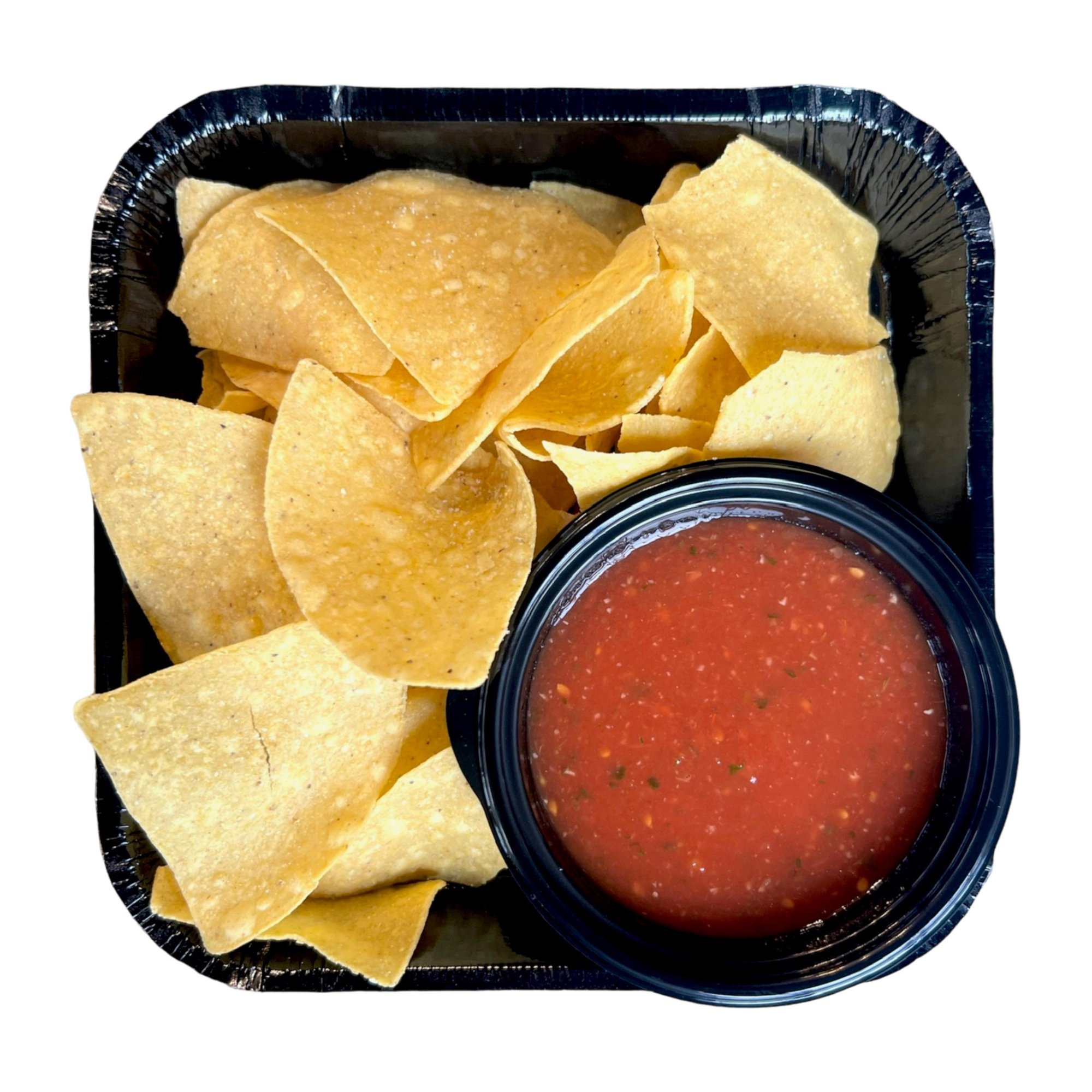 Totopos con salsa