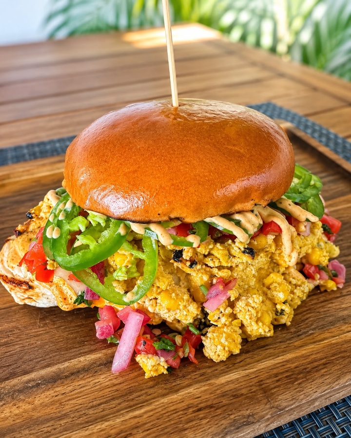 Chipotle Chicken Burger