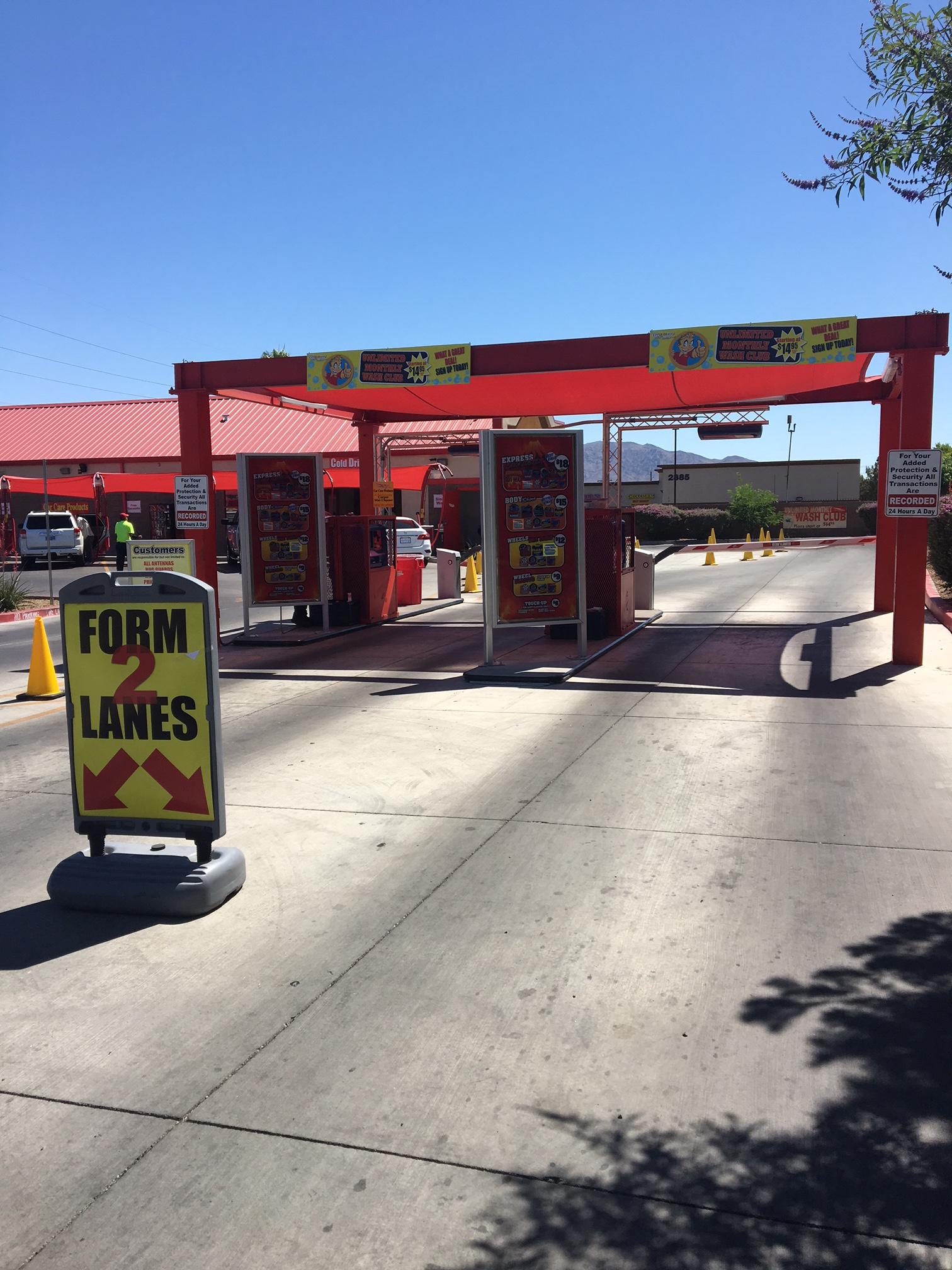 Upper Image Car Wash Photo