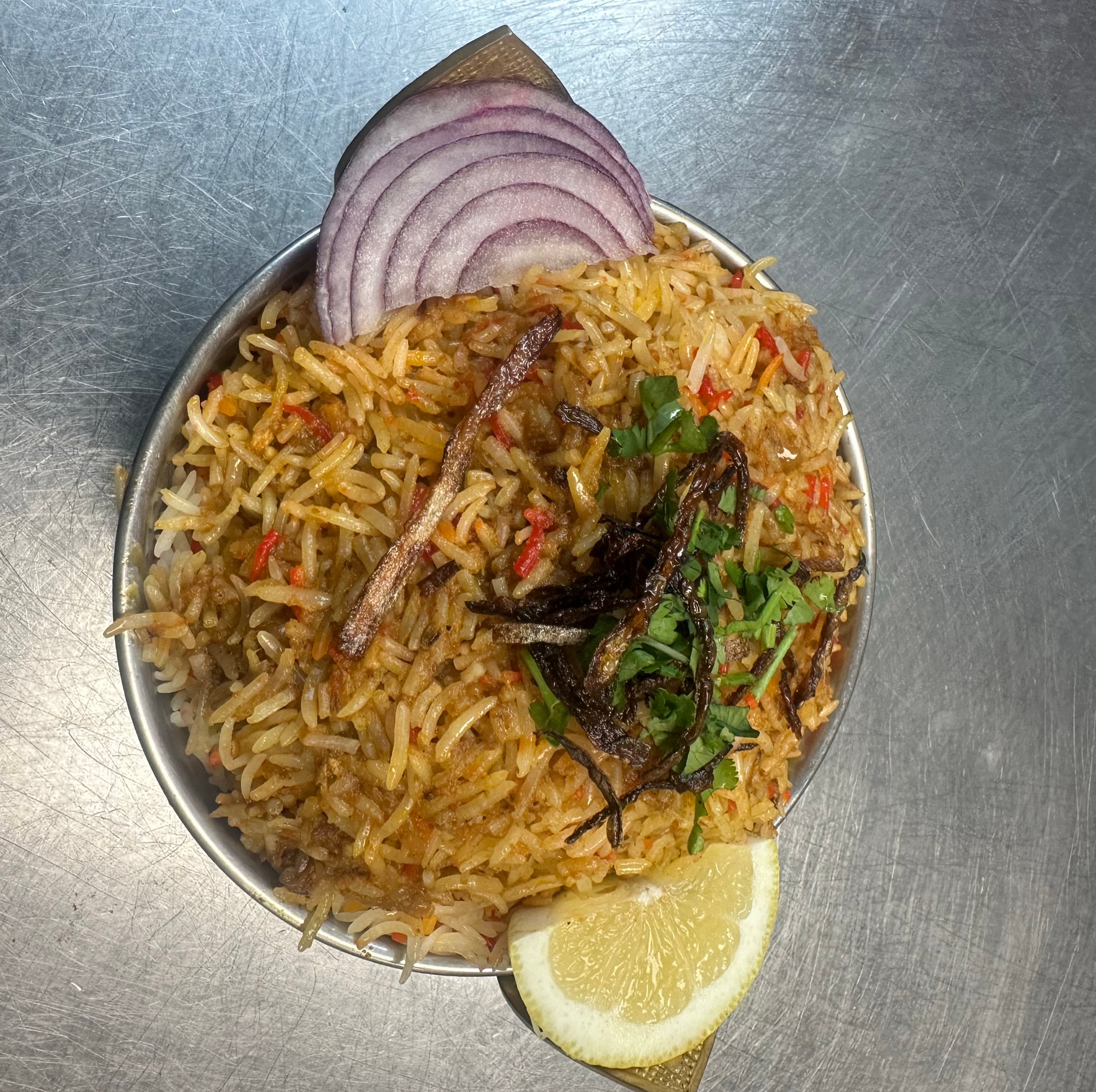 Lamb biryani