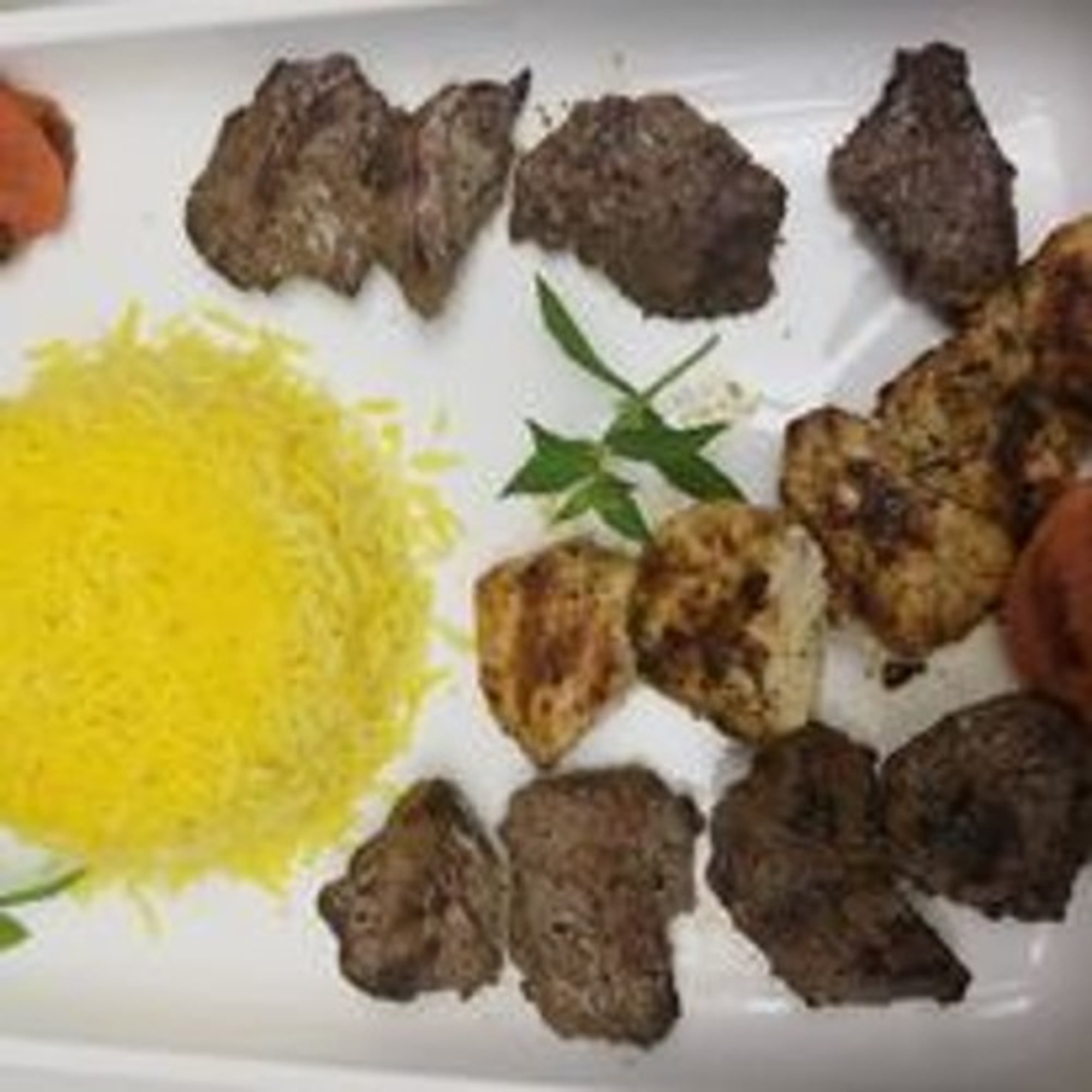 Beef and Chicken Souvlaki Combo Platter