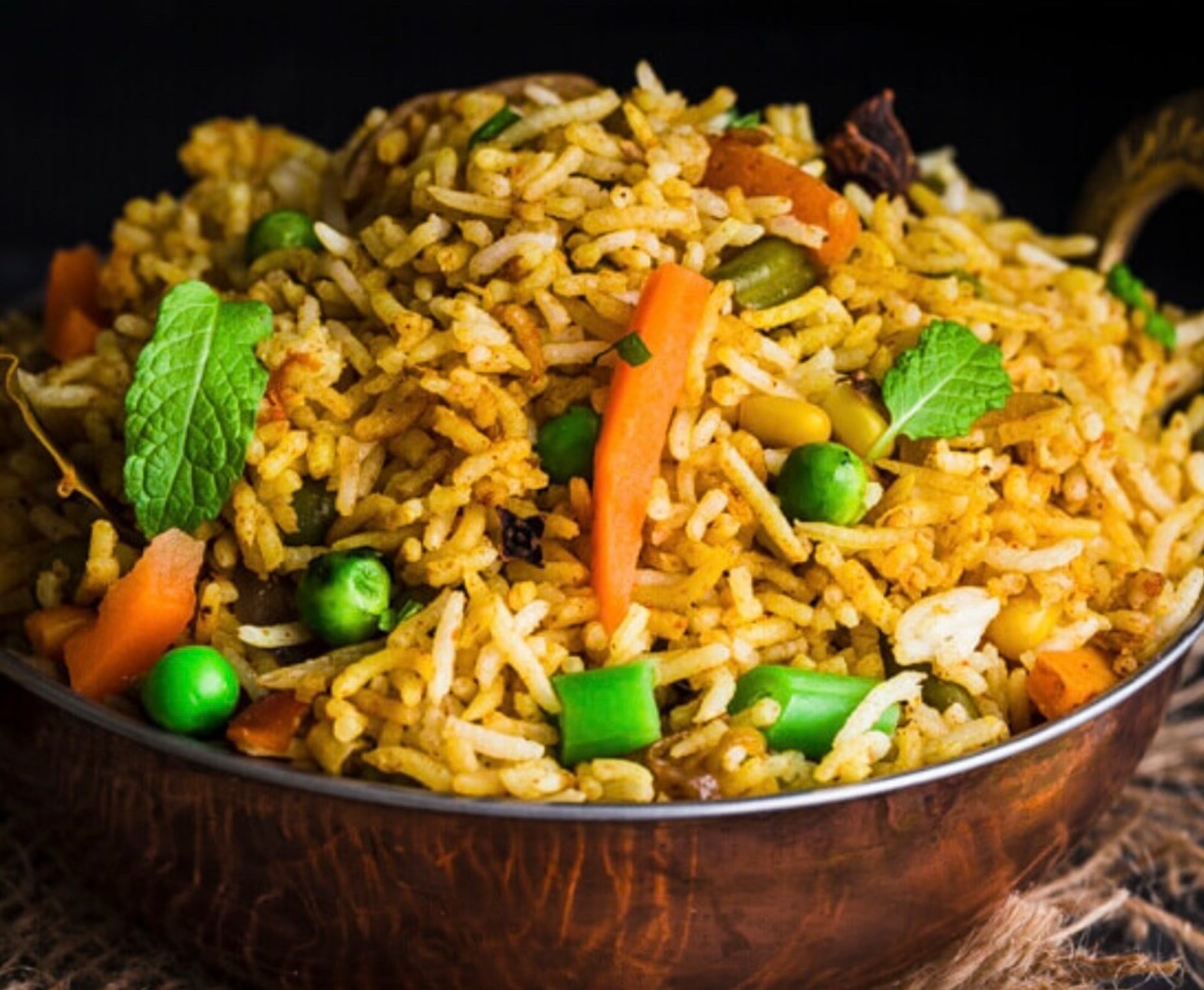 Vegetable Biryani 🌱