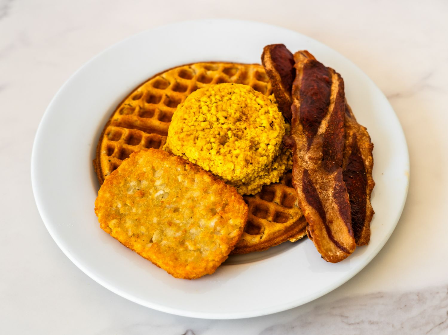 Let's Do Breakfast Waffle