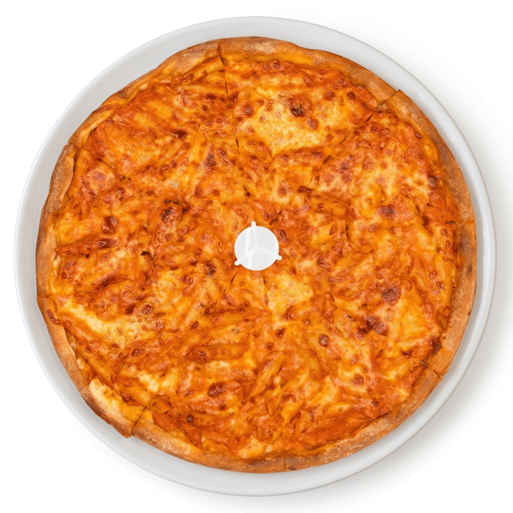 Baked Ziti Deep Dish Pizza