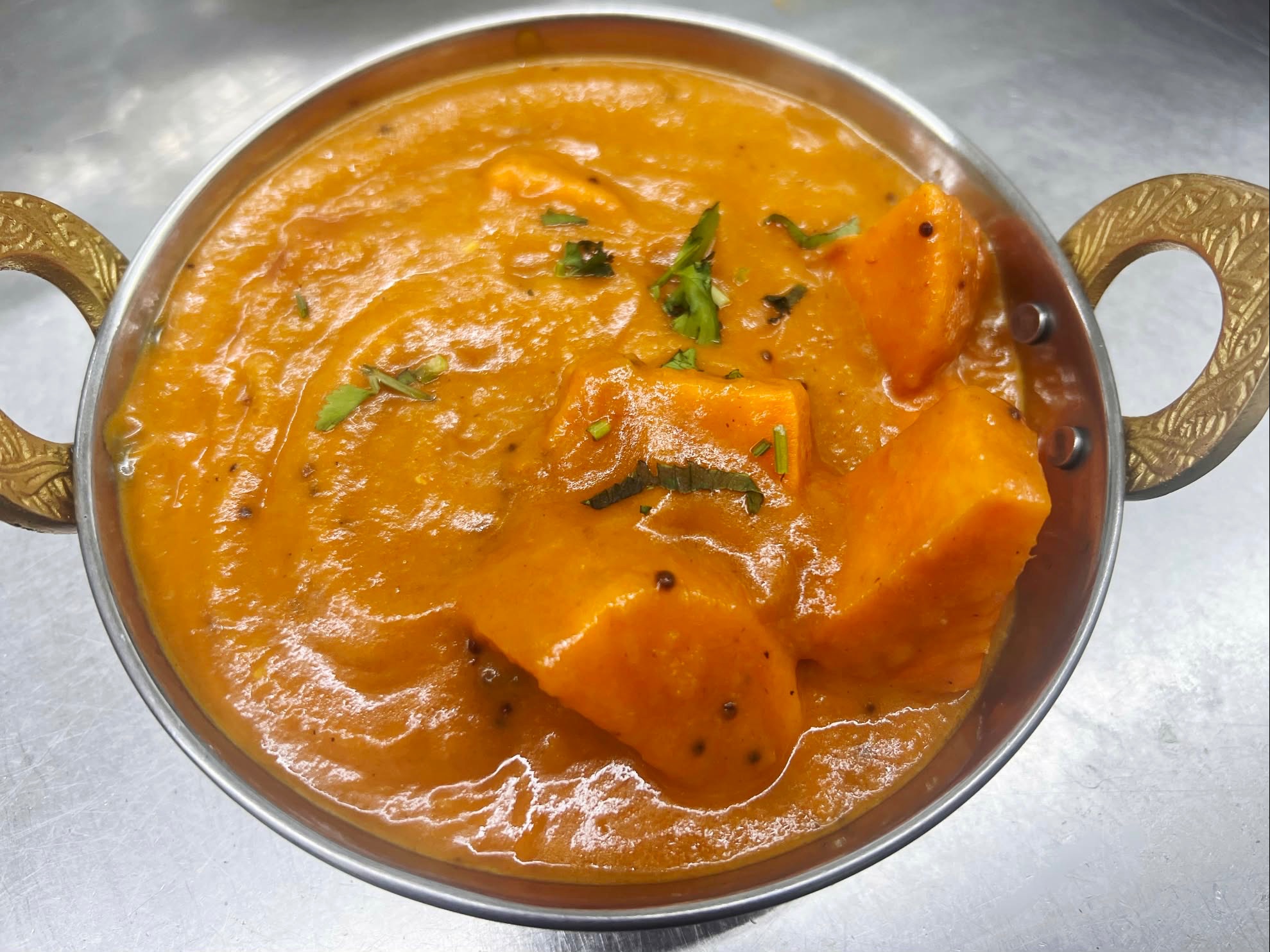 Sweet-potato Coconut Curry (GF)(DF)(NF)(V)