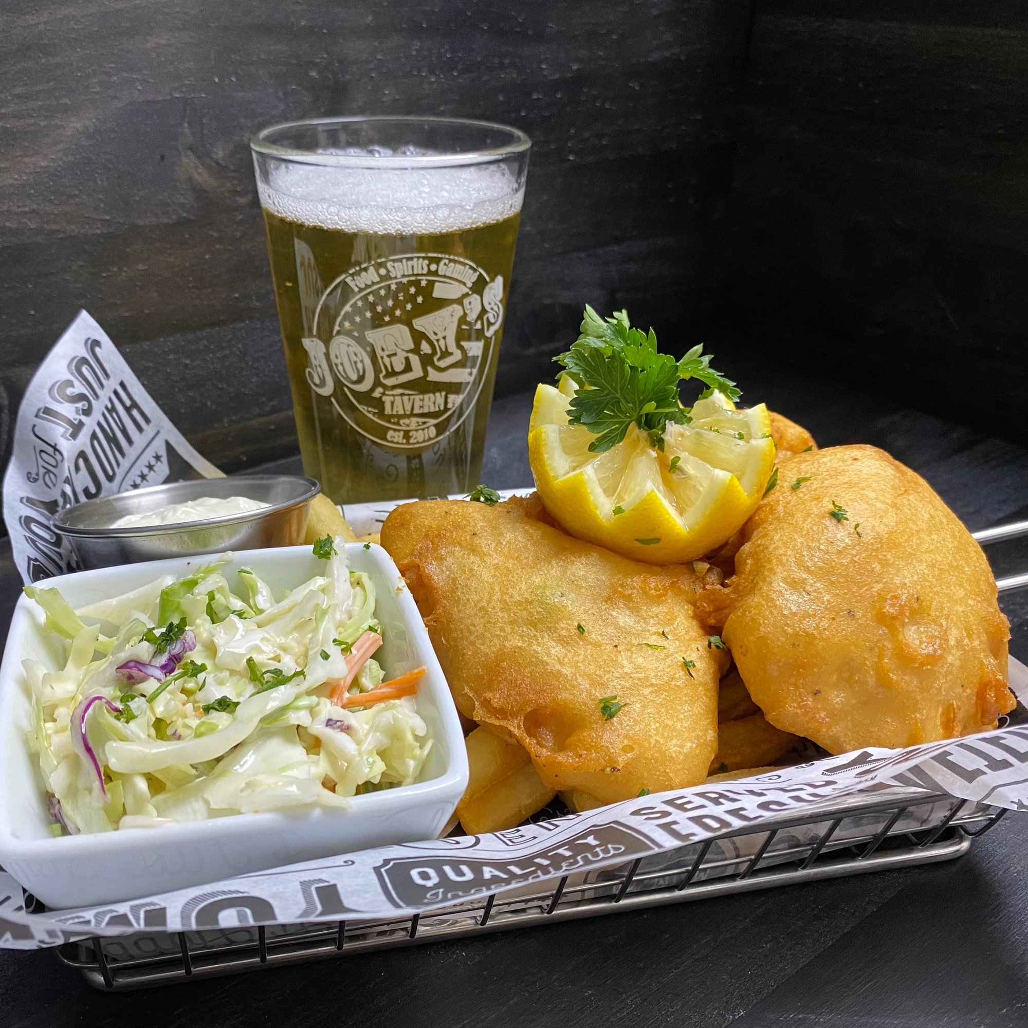 Beer Battered Fish & Chips