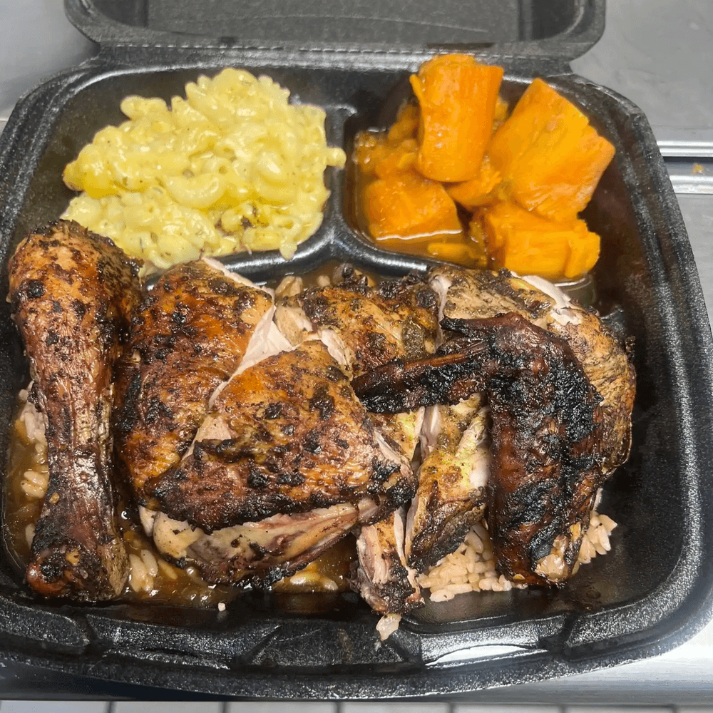 1/2 Jerk Chicken Mixed