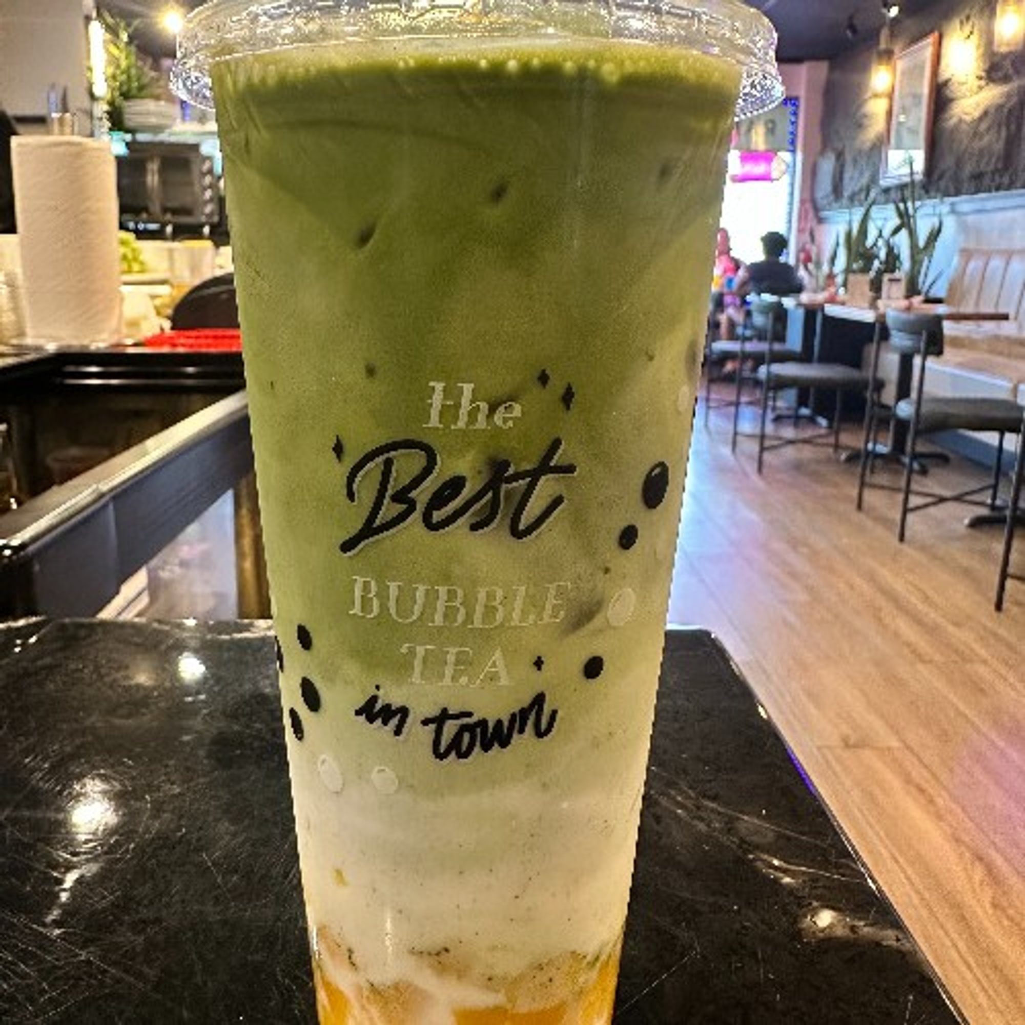 Matcha Mango Latte
