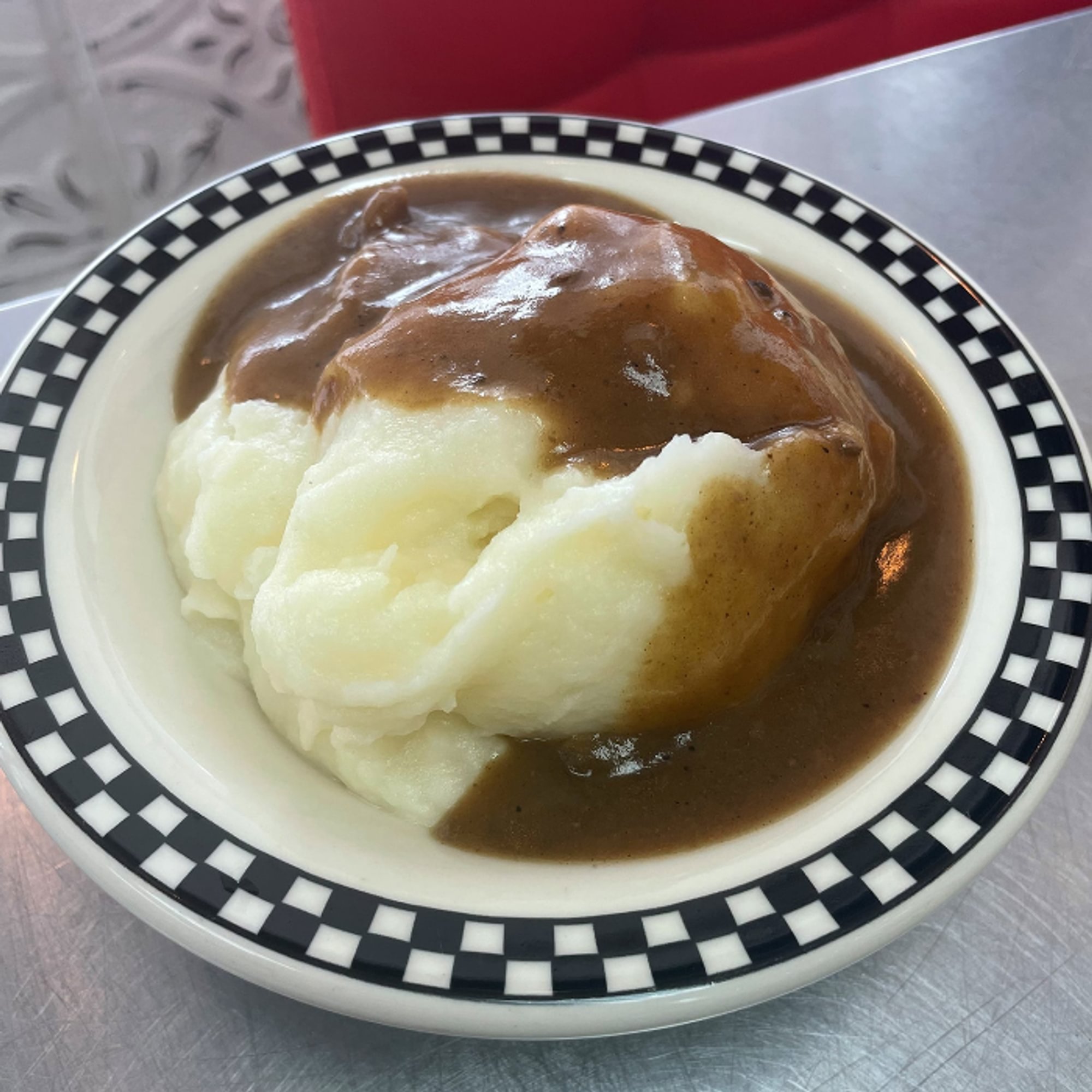 Mashed Potatoes with Gravy