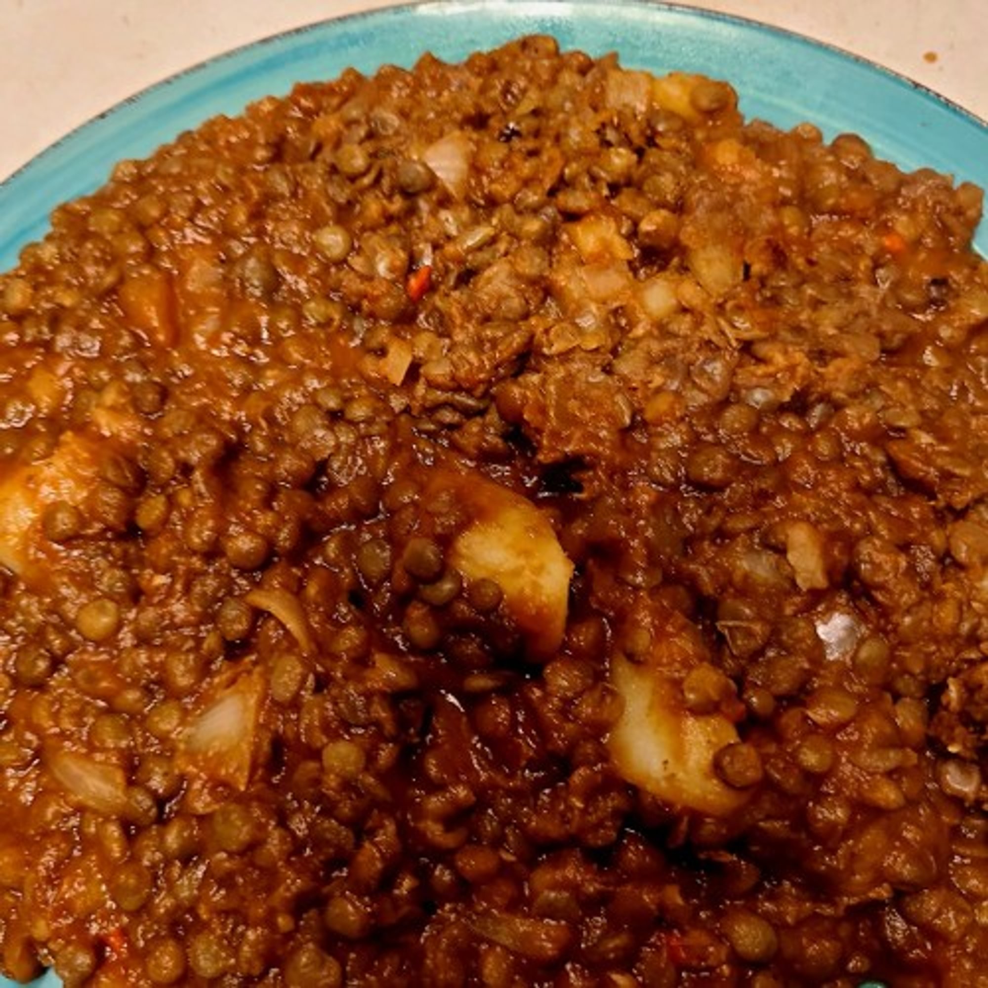 Vegan Lentils soup