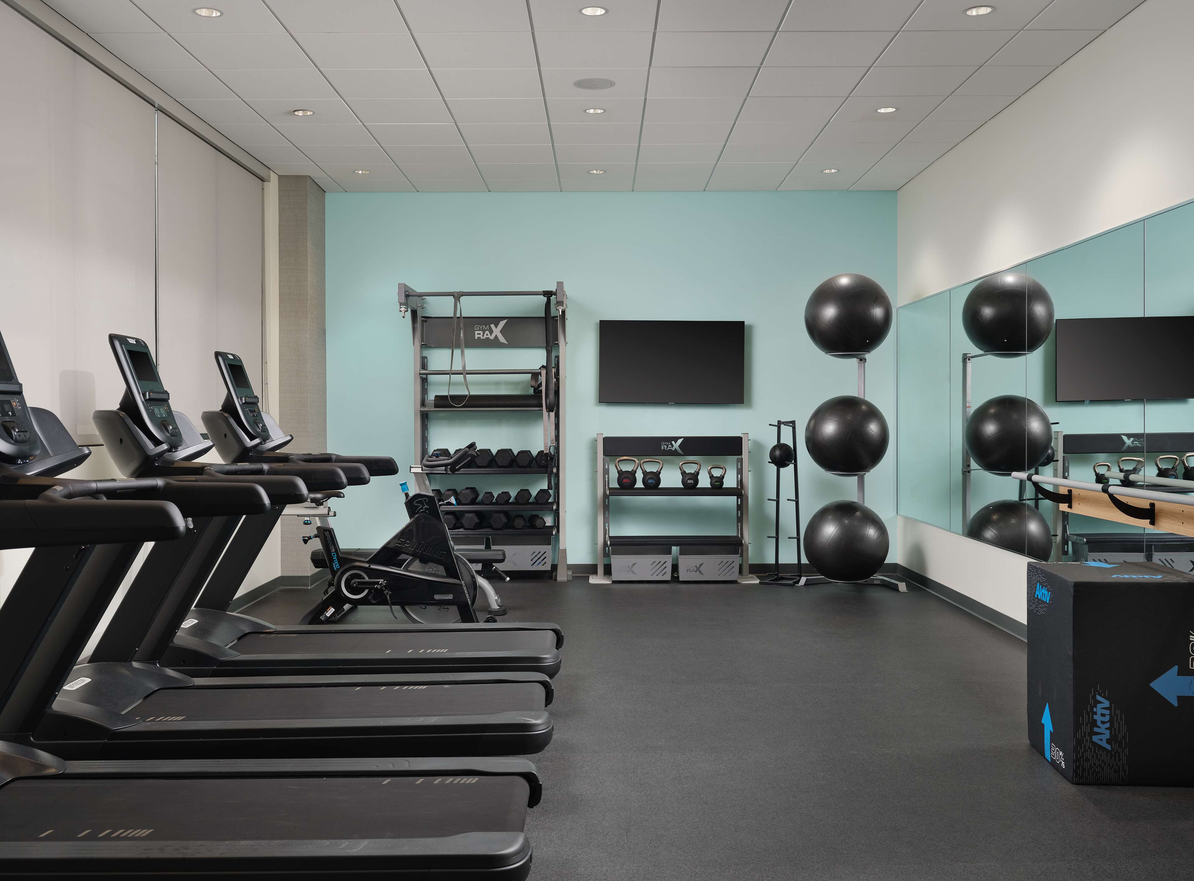 Health club  fitness center  gym