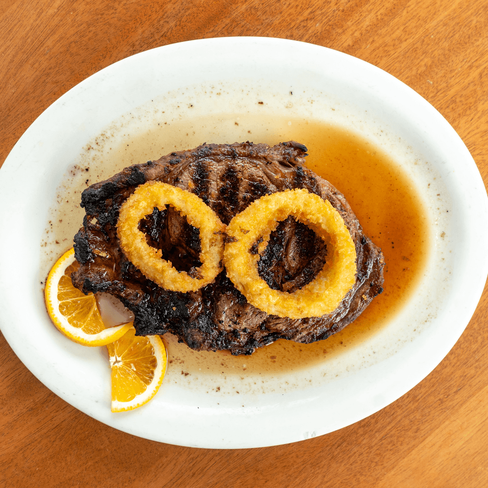 Rib-eye steak