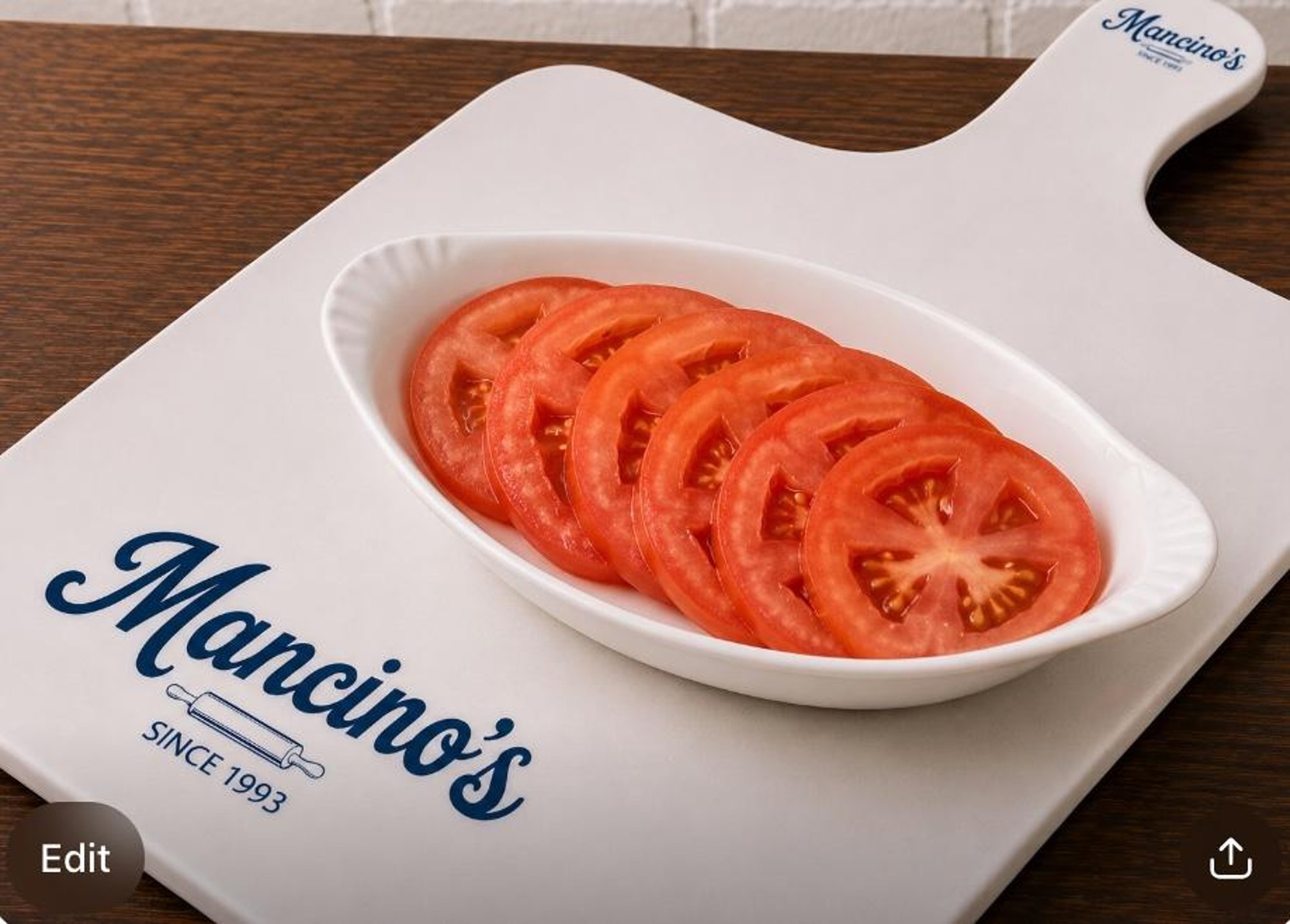 Extra on side Tomato