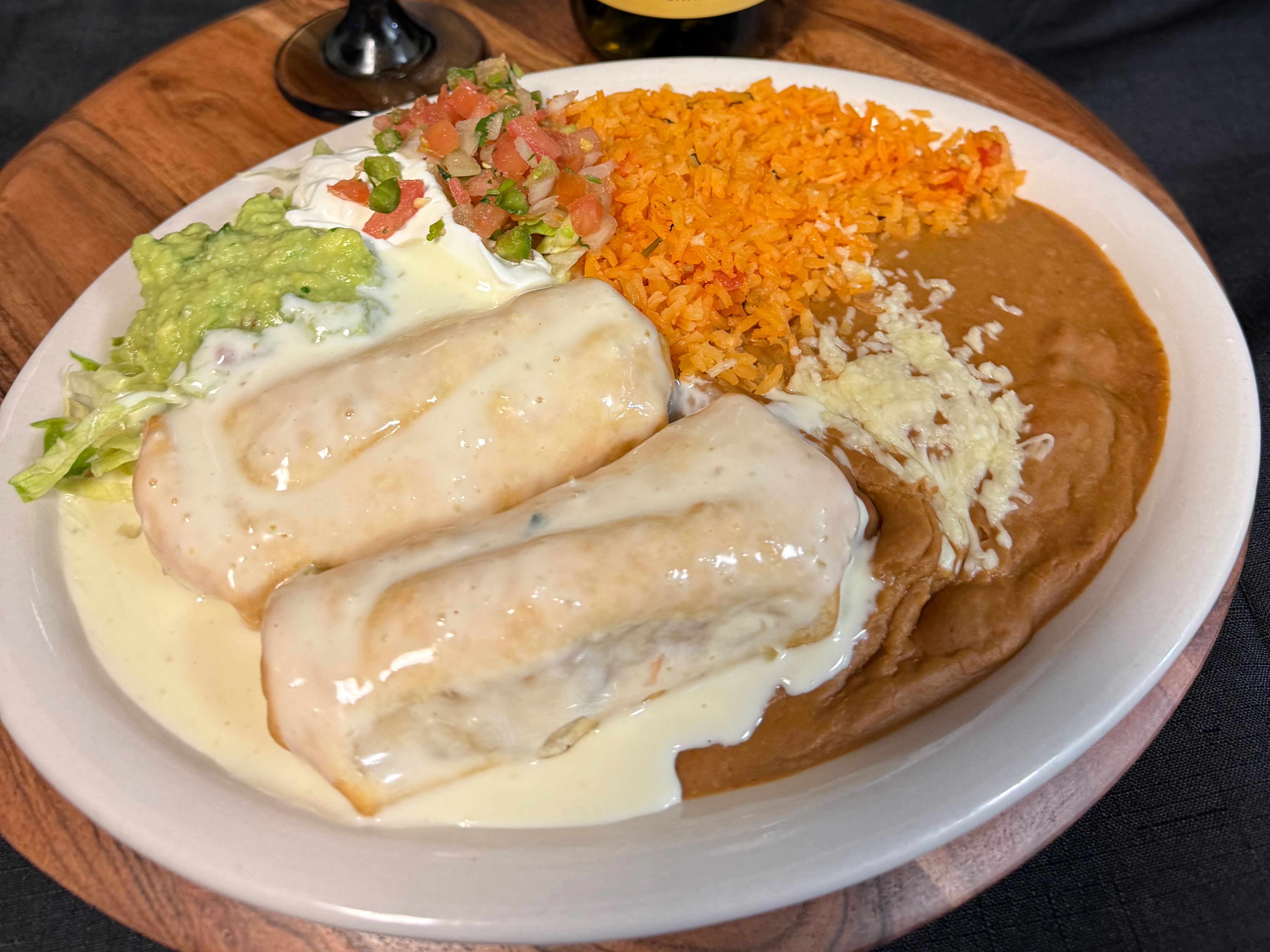 Shrimp Chimichanga