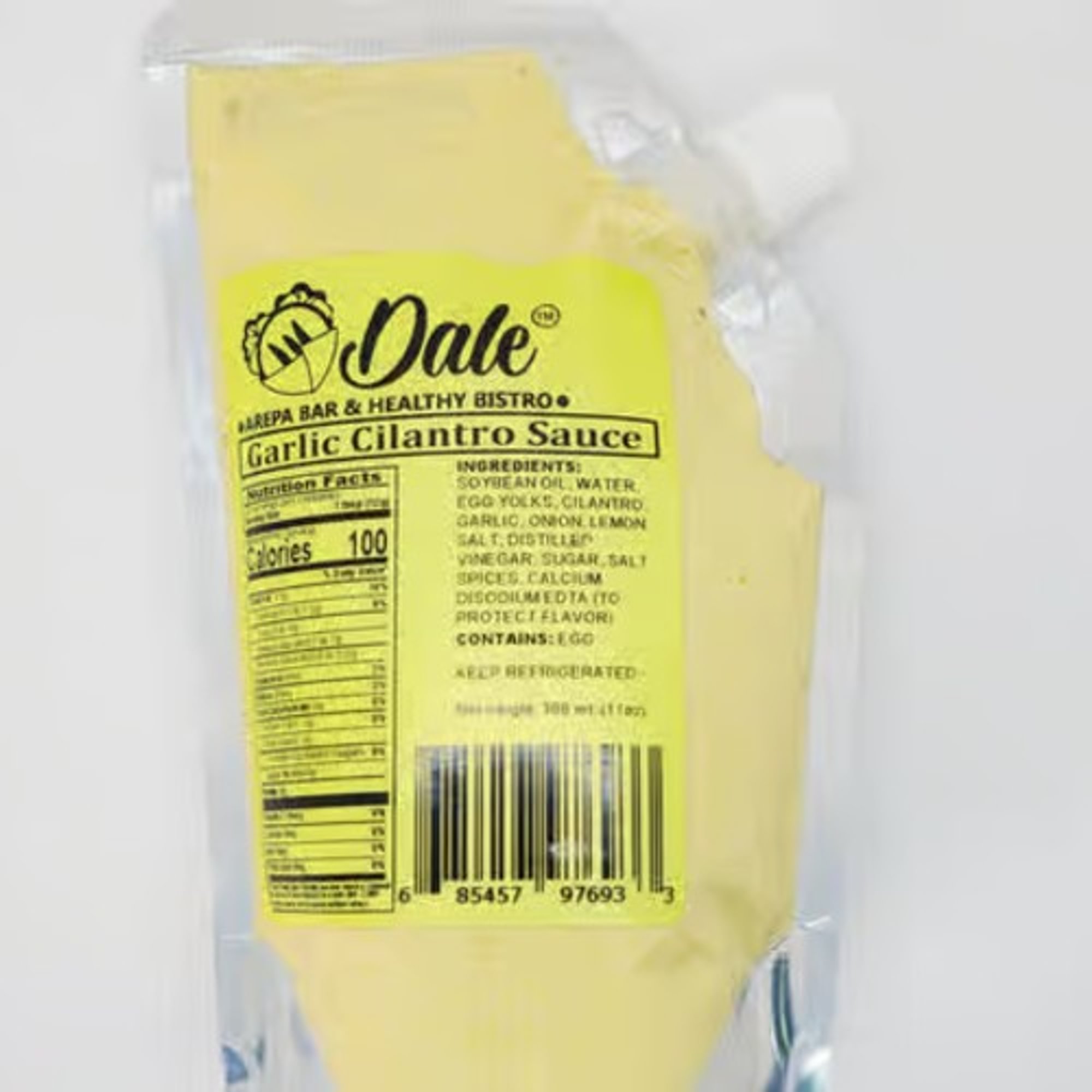 Garlic/cilantro Sauce