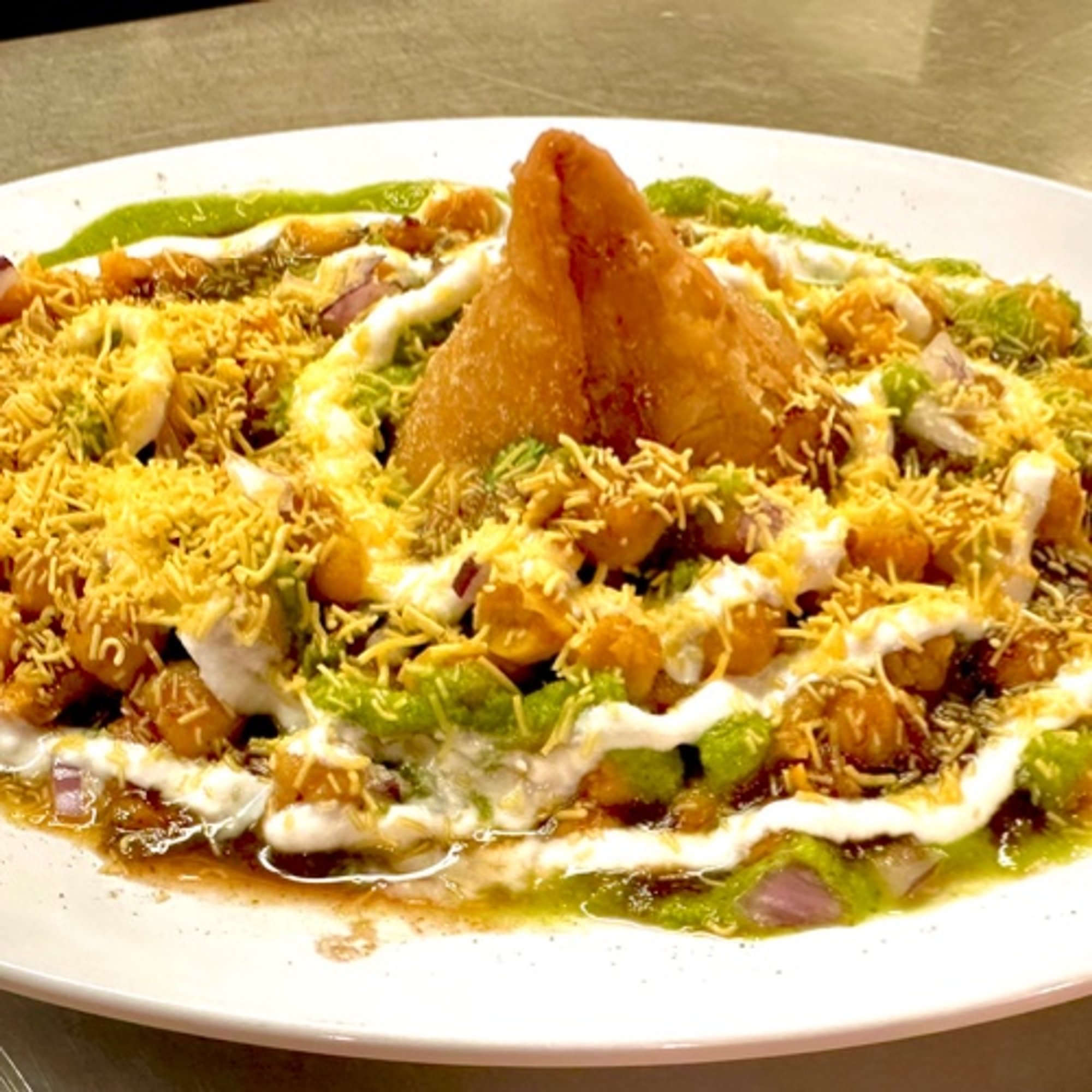 Samosa Chat