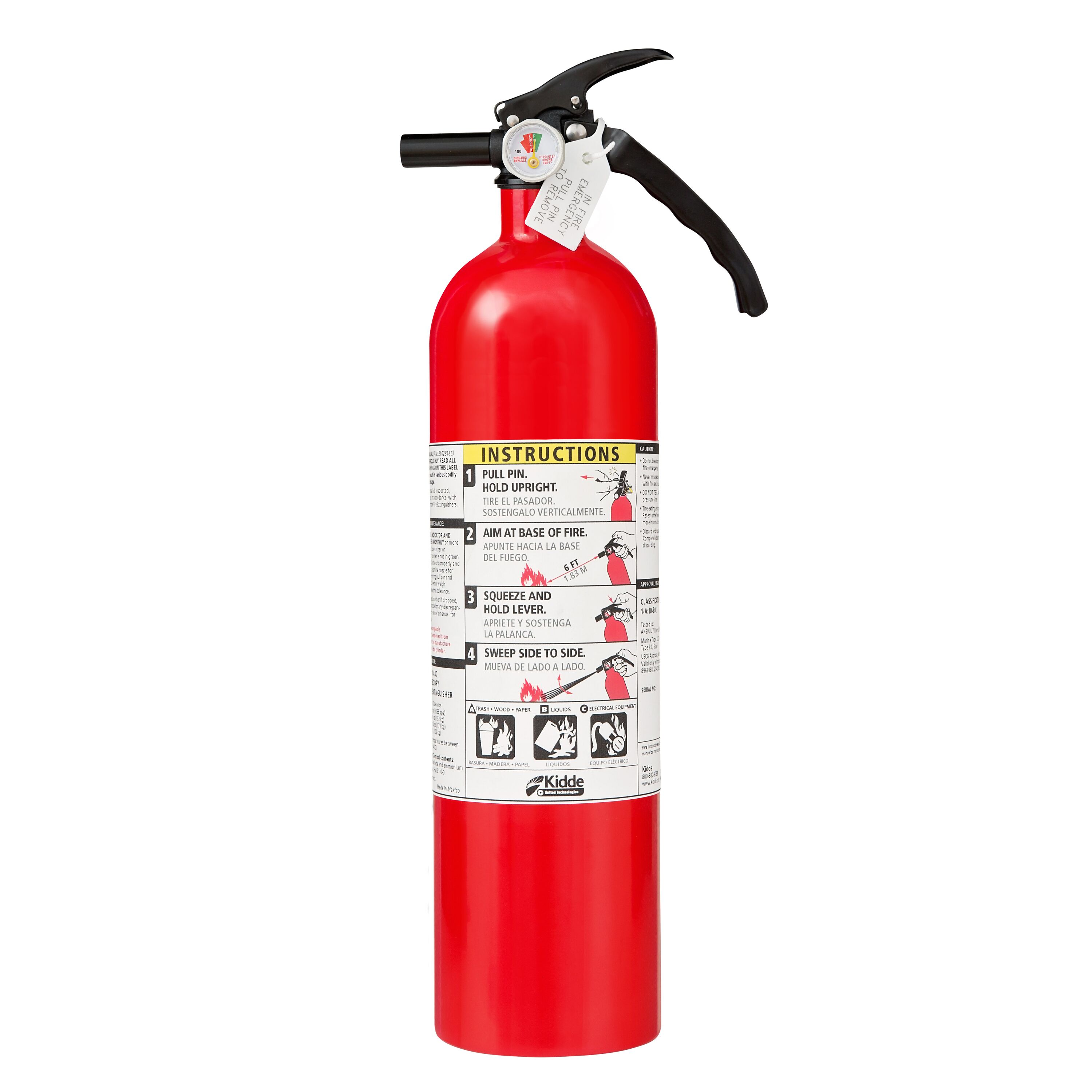 レトロ 消火器 Kidde FIRE EXTINGUISHER アメリカン雑貨 Basic Home Fire Extinguishers | Kidde