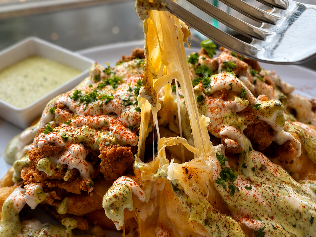 Loaded Fries Chicken (GF)