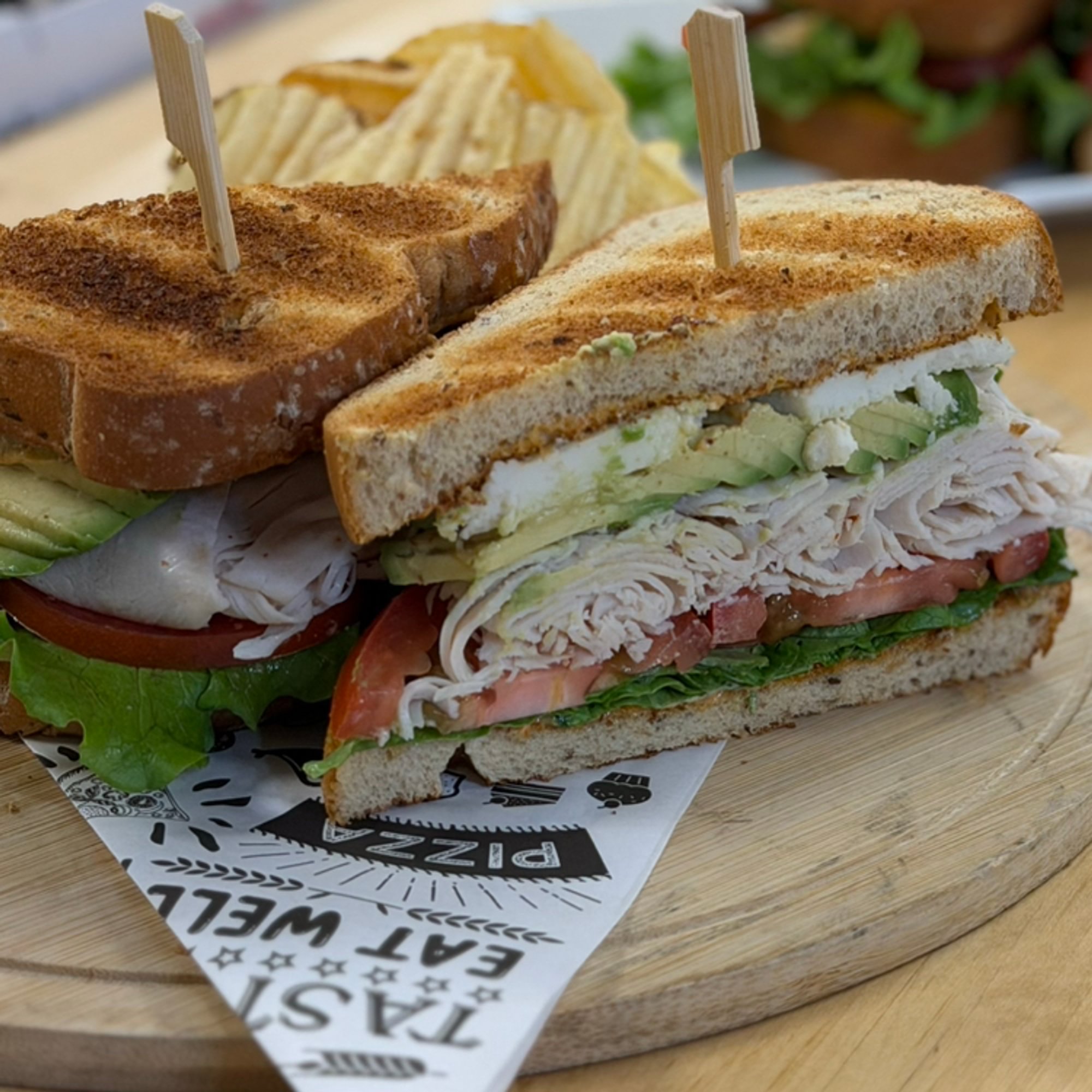 Avocado Turkey Club