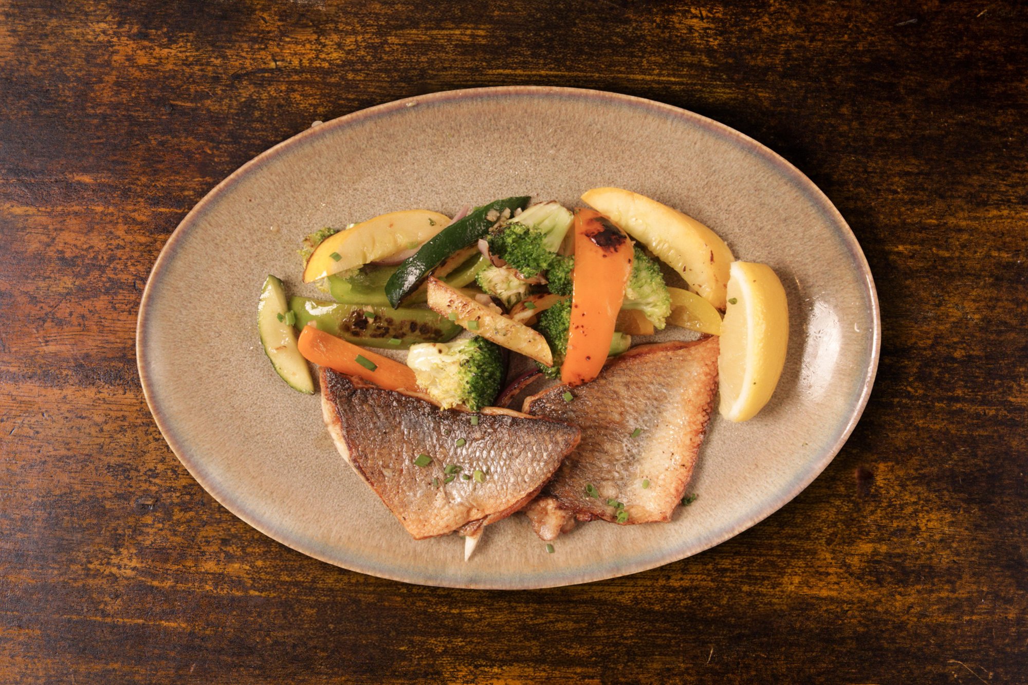 Lemon Branzino