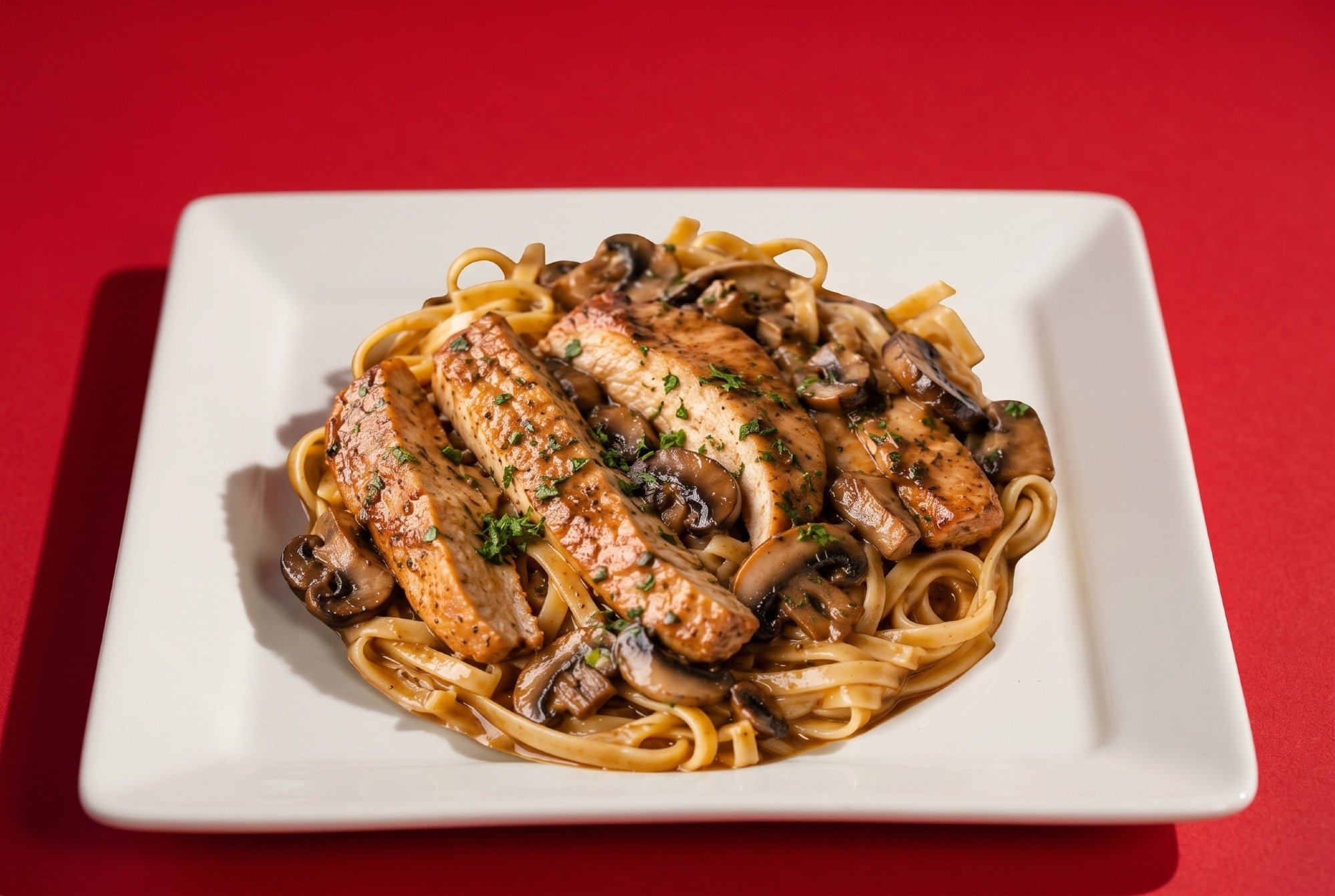 Chicken Marsala Pasta