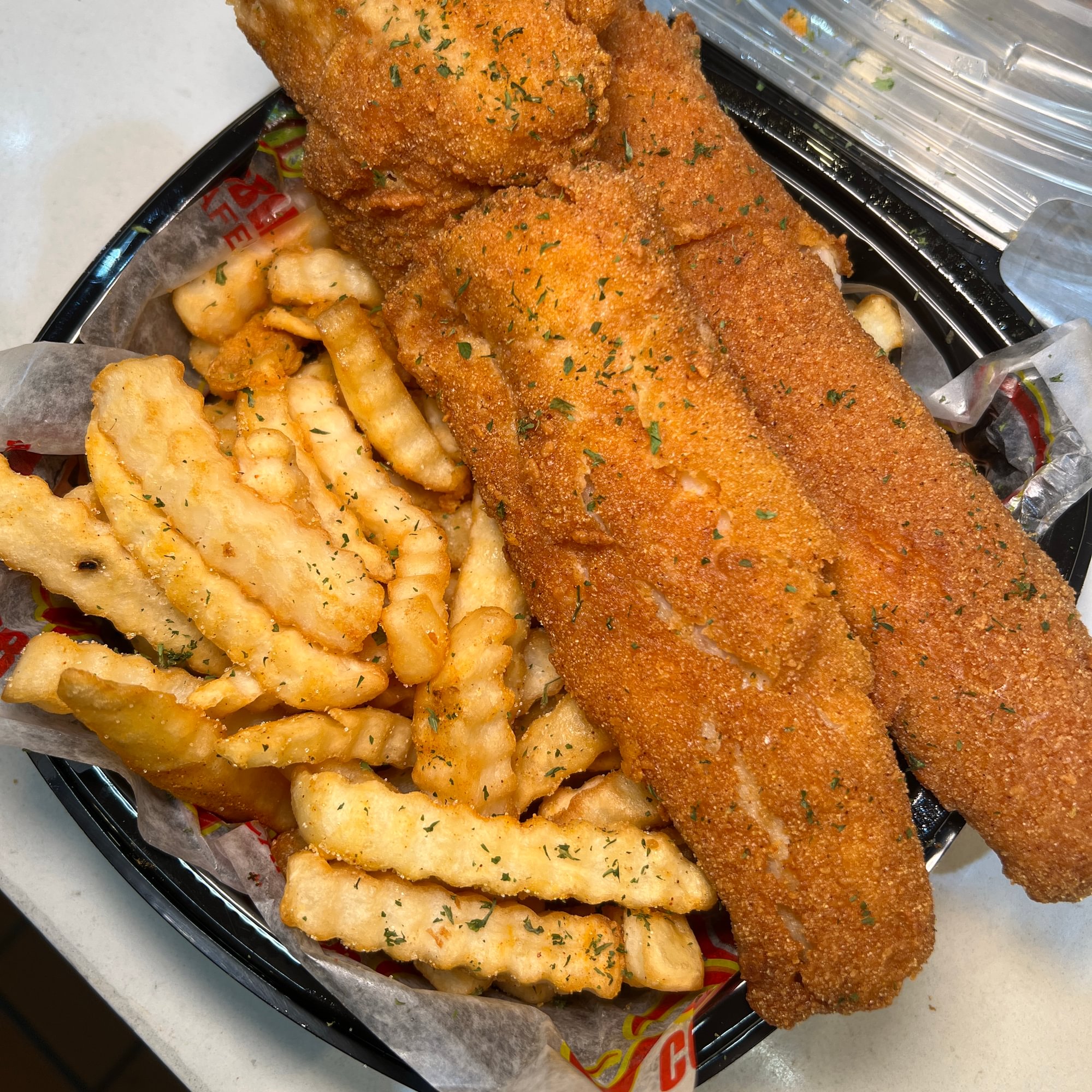 Fried Whiting Fillet Fish