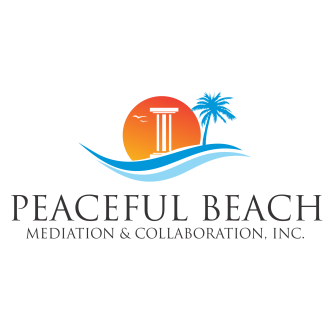 Peaceful Beach Mediation &amp; Col Logo