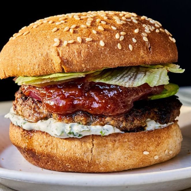 Beef Chapli Burger