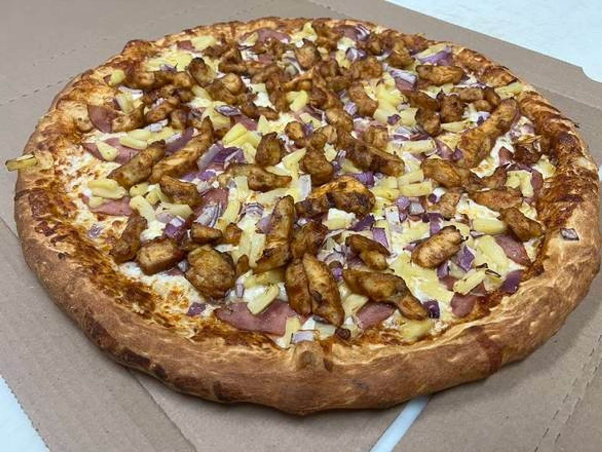 BBQ Hawaiian Pizza