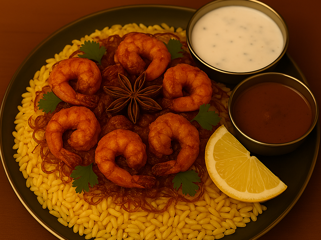Special Shrimp Biryani