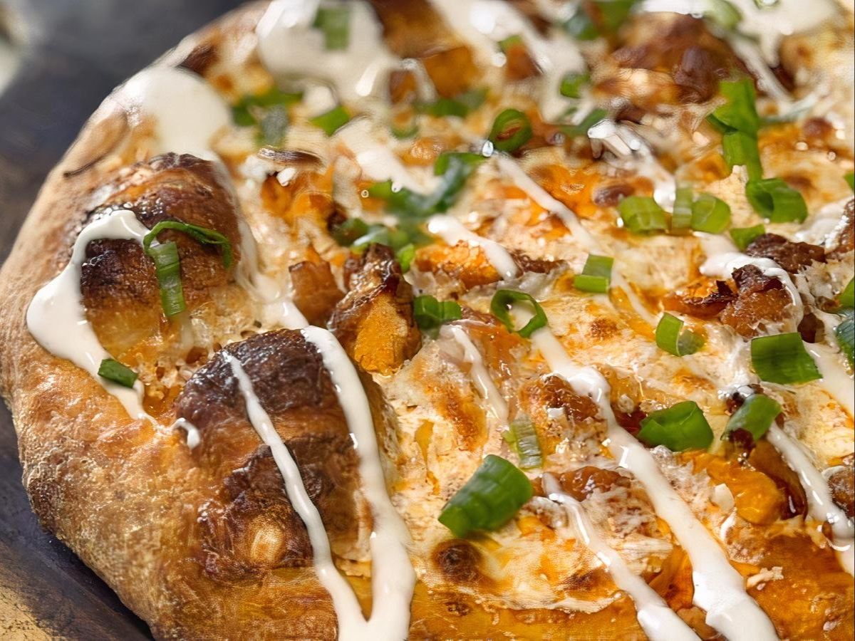 Ultimate Buffalo Chicken Pizza