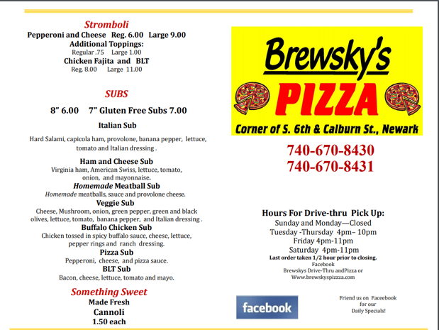 Images Brewsky's Pizza & Drive Thru