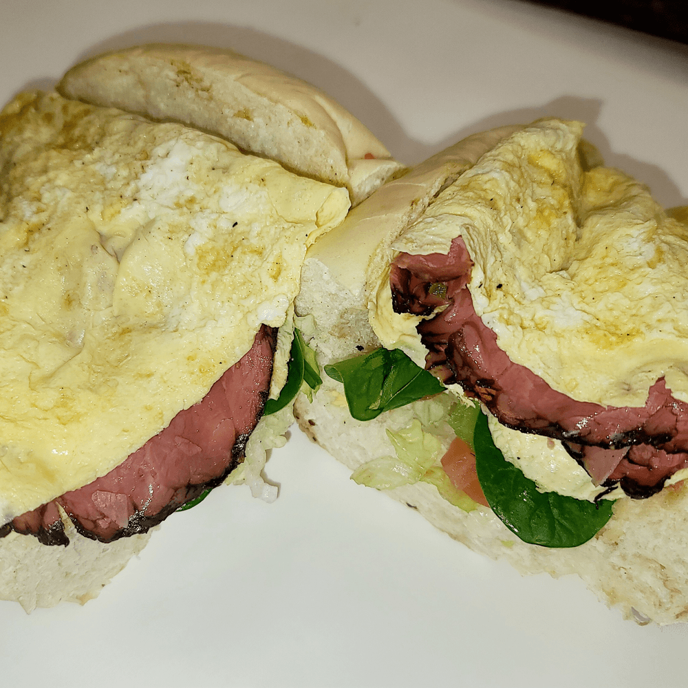 Pastrami & Egg with Cheese Breakfast Sub