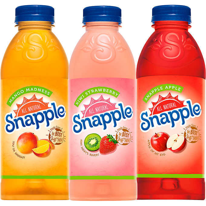 Snapple (20oz).