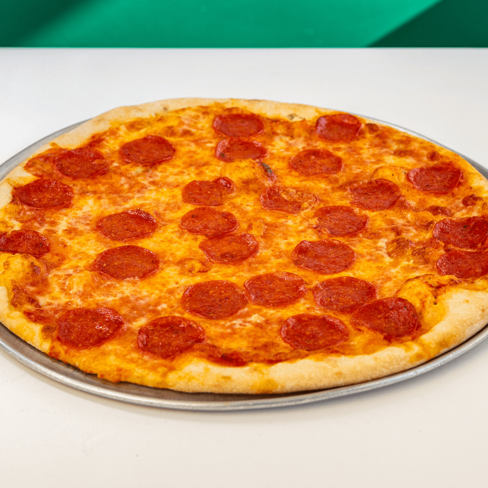 Two Toppings Pizza Slice