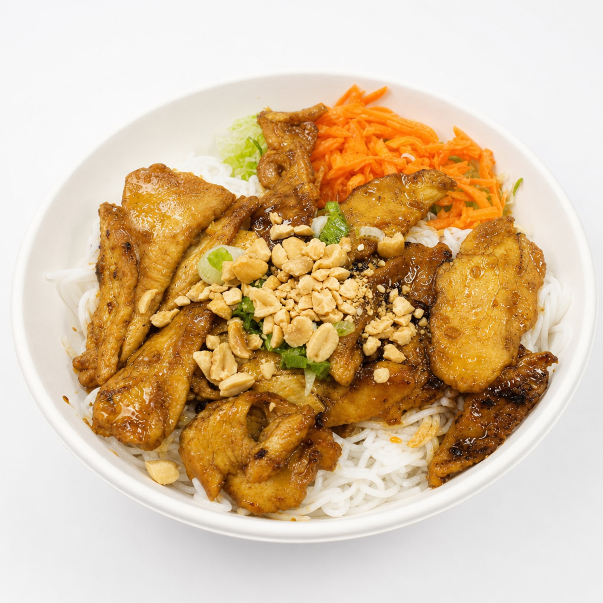 21. Bún Thịt Nướng (Grilled Pork Vermicelli)
