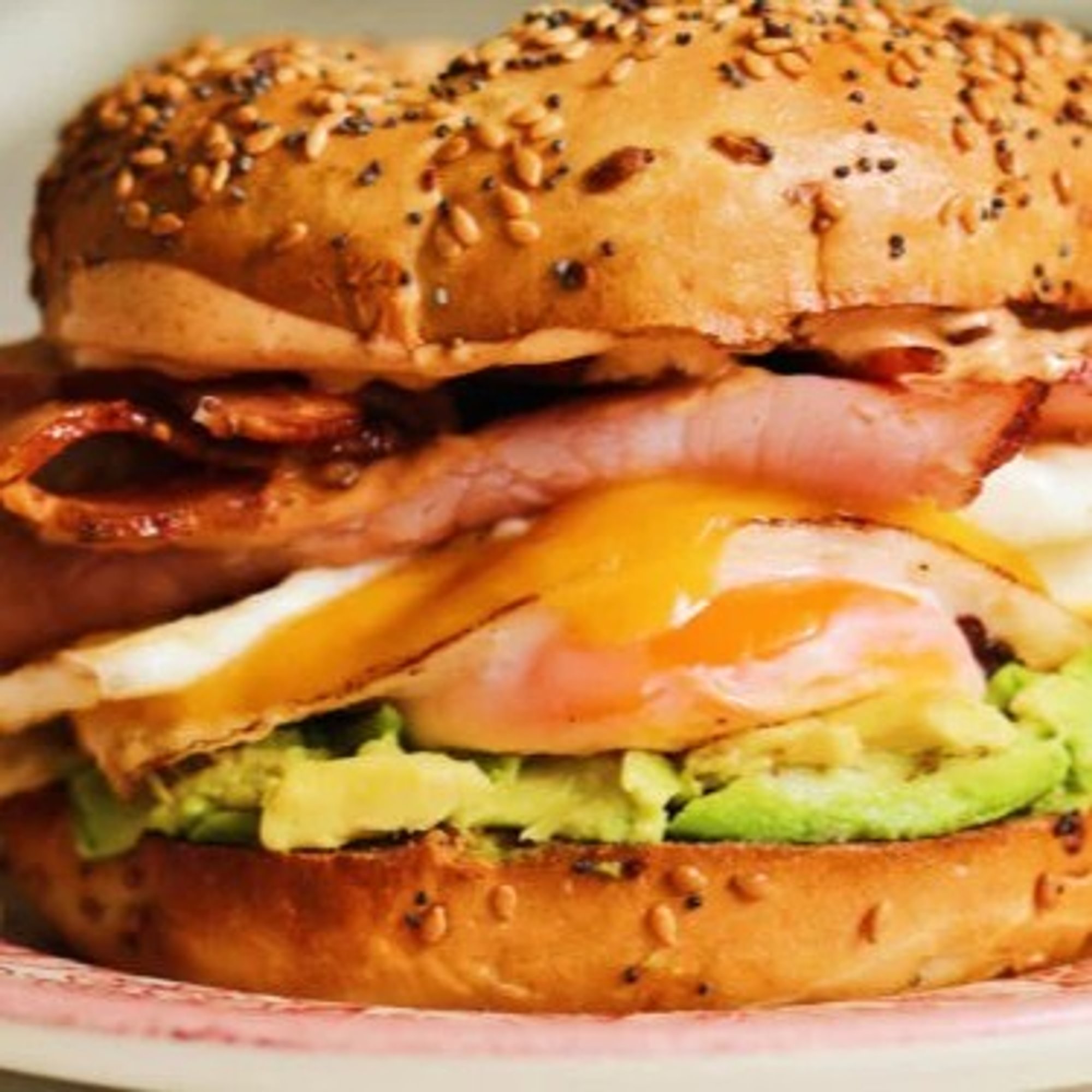 Egg White With Turkey Bacon And Cheese