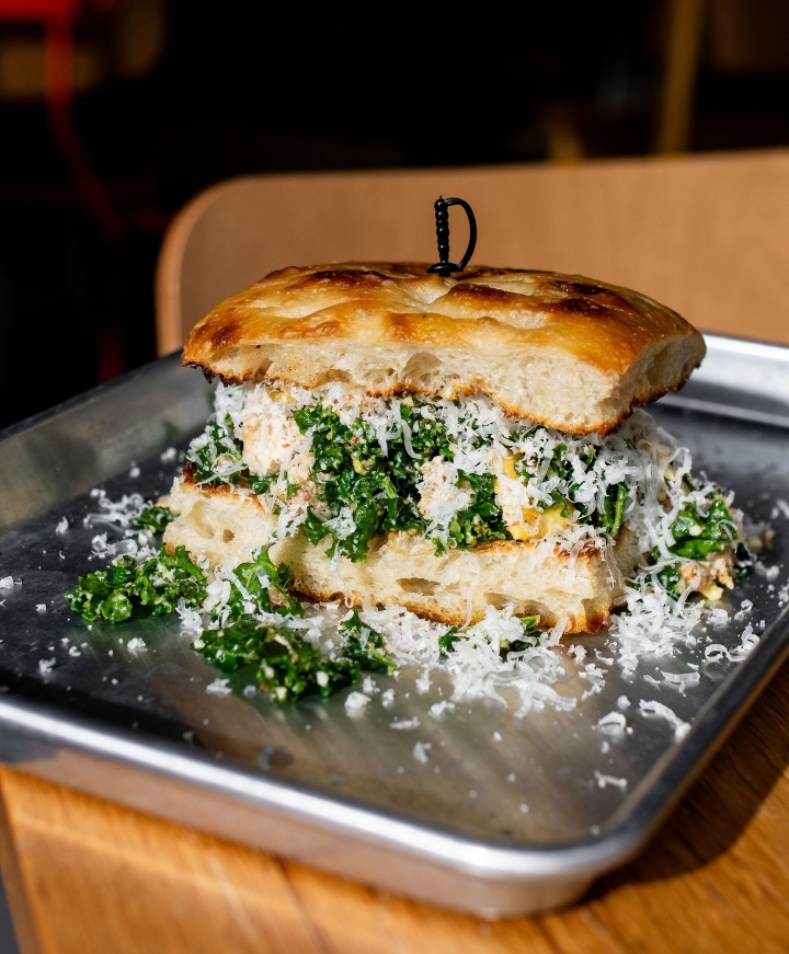 Chicken Caesar Sando