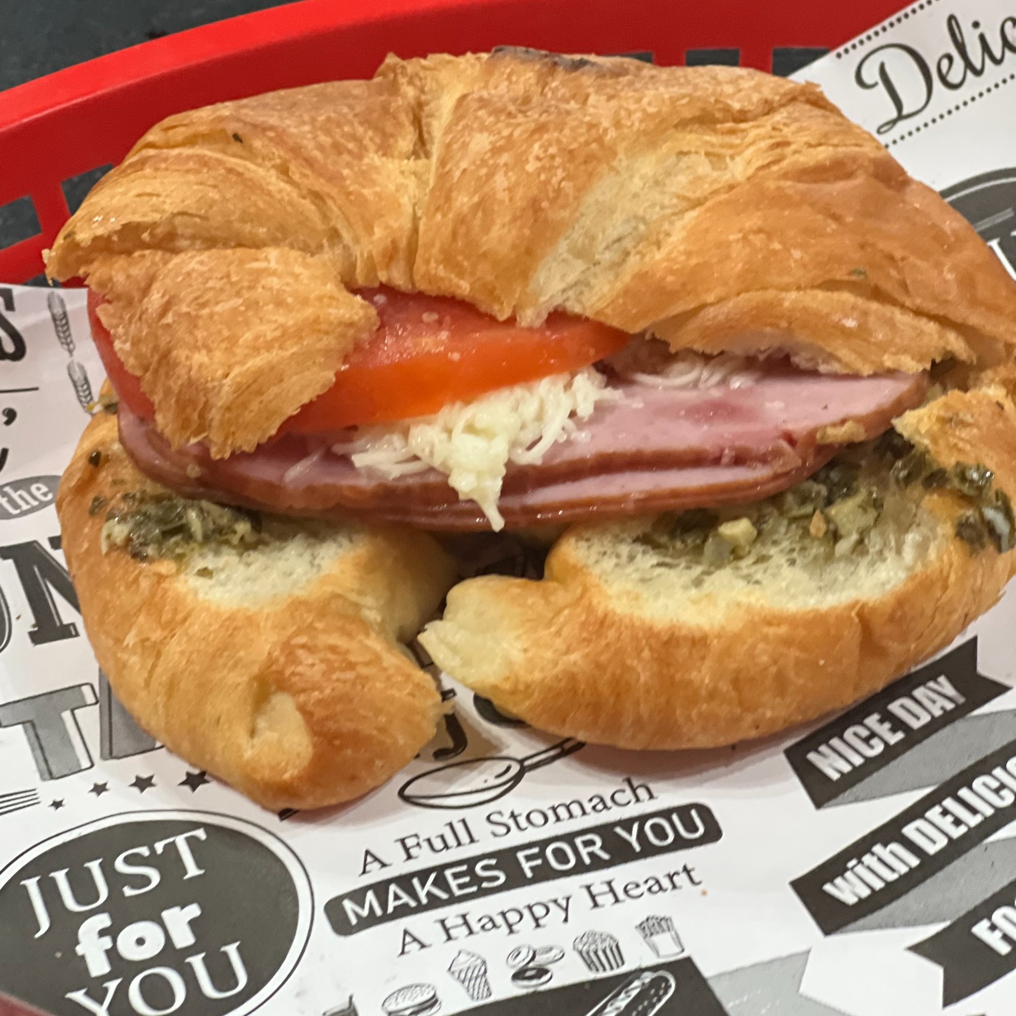 Ham Caprese Meal
