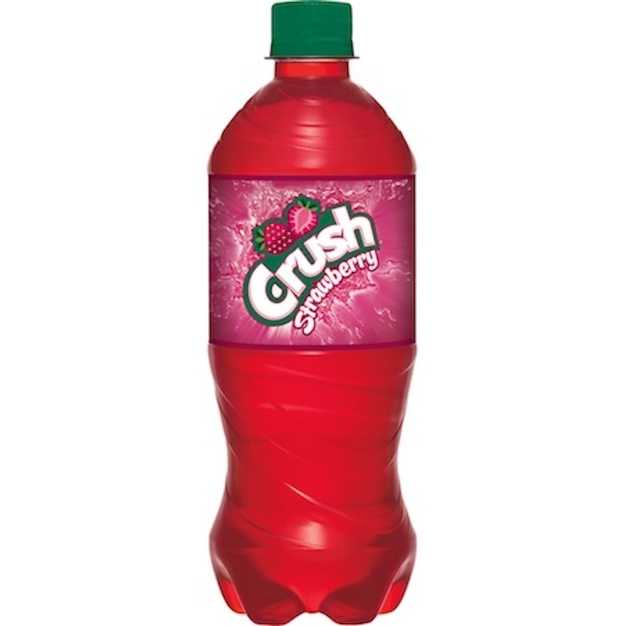 Crush Strawberry Soda - 20oz Bottle
