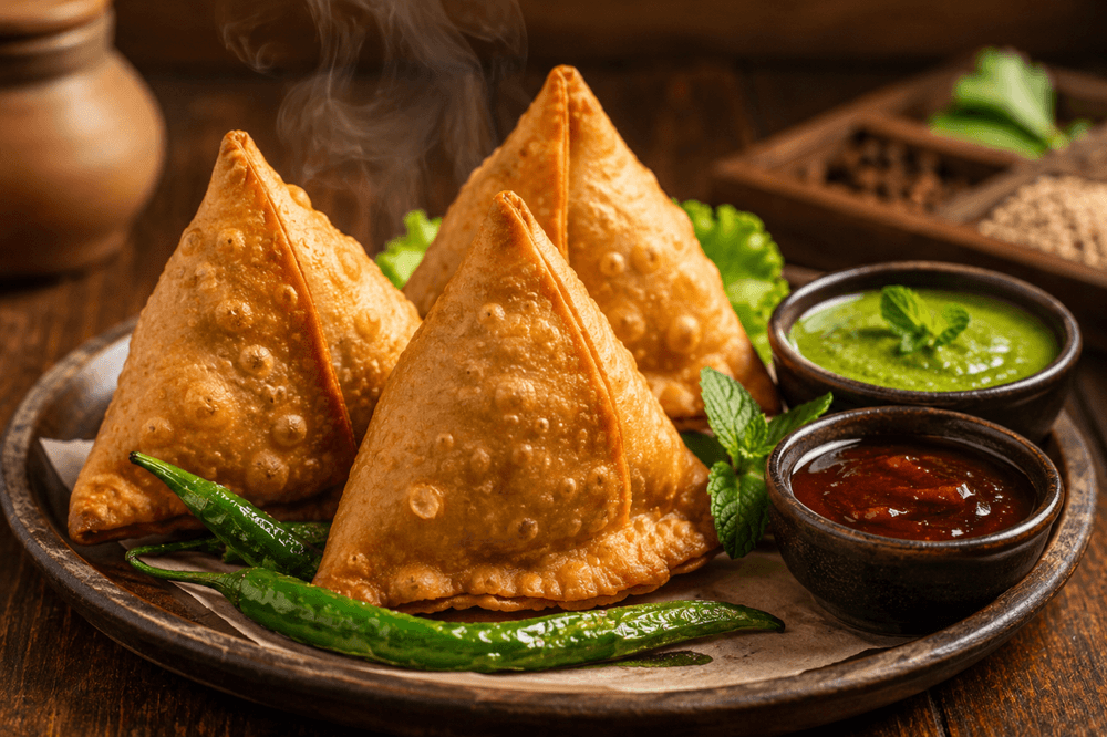 Spicy Pastry Turnover / Samosa