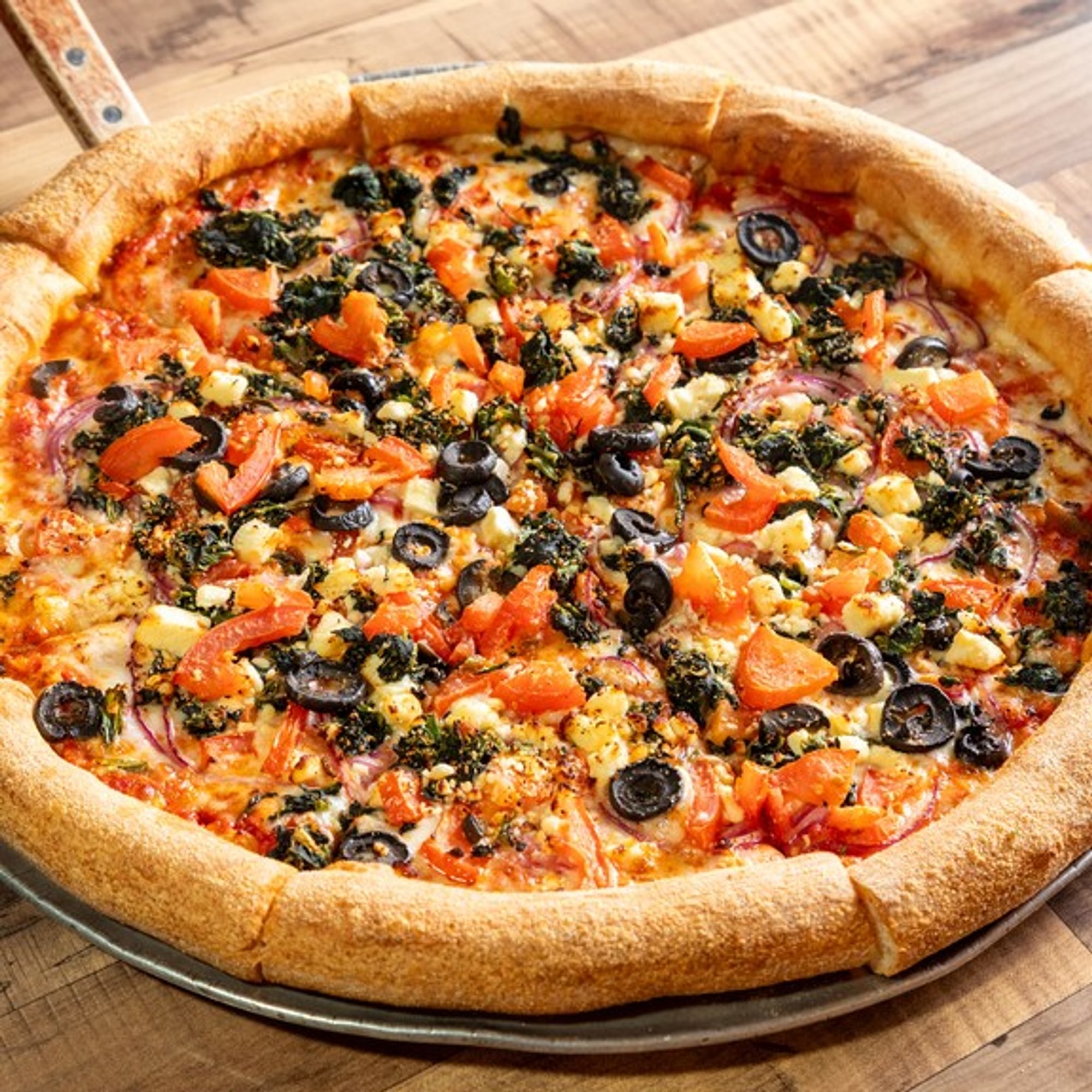 Greek pizza