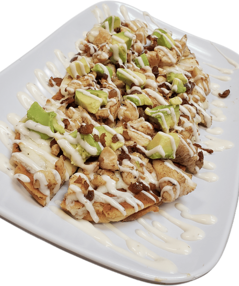 Avocado Chicken Flatbread