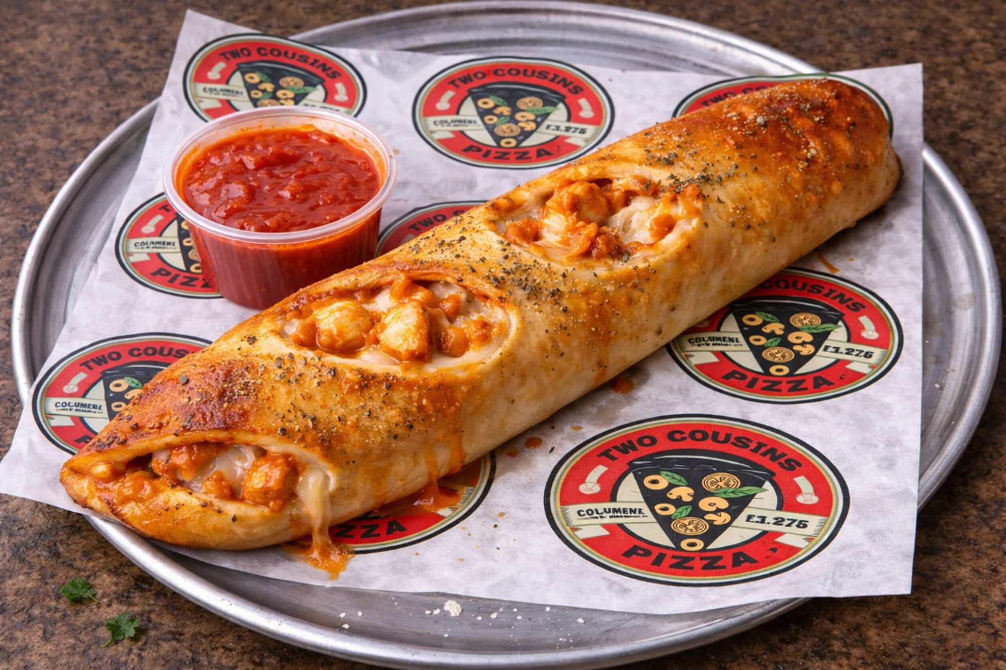 P Buffalo Chicken Stromboli