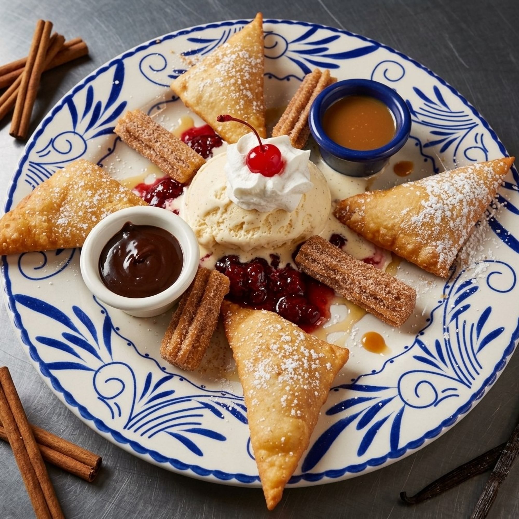 Churro-Sopapilla Combo