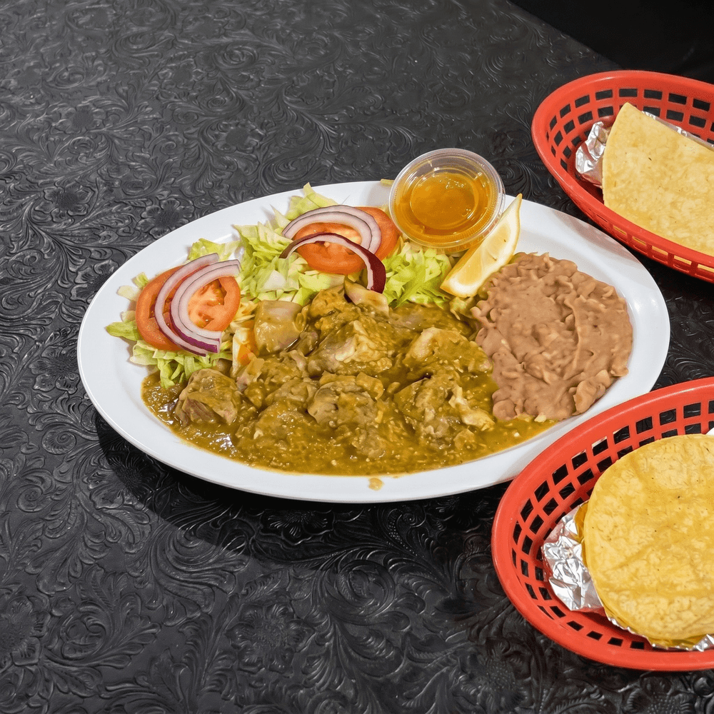 Chile Verde / Green Chili Plate