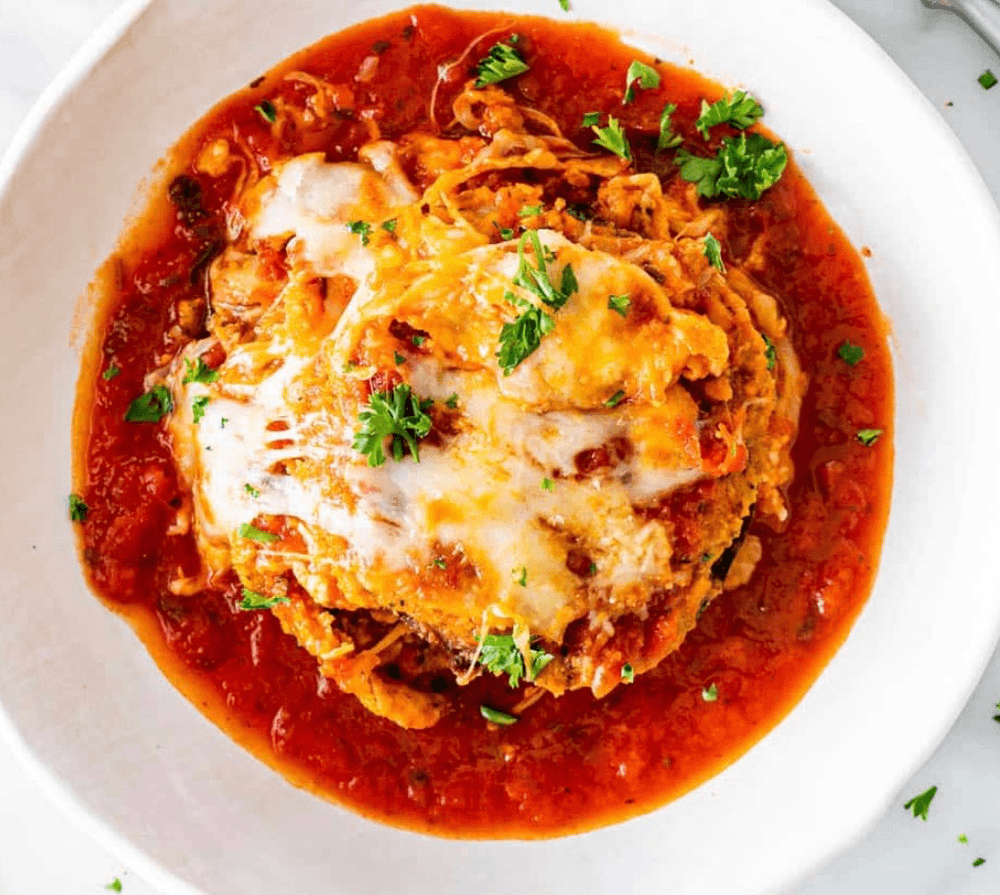 Side of Eggplant Parmesan with Mozzarella
