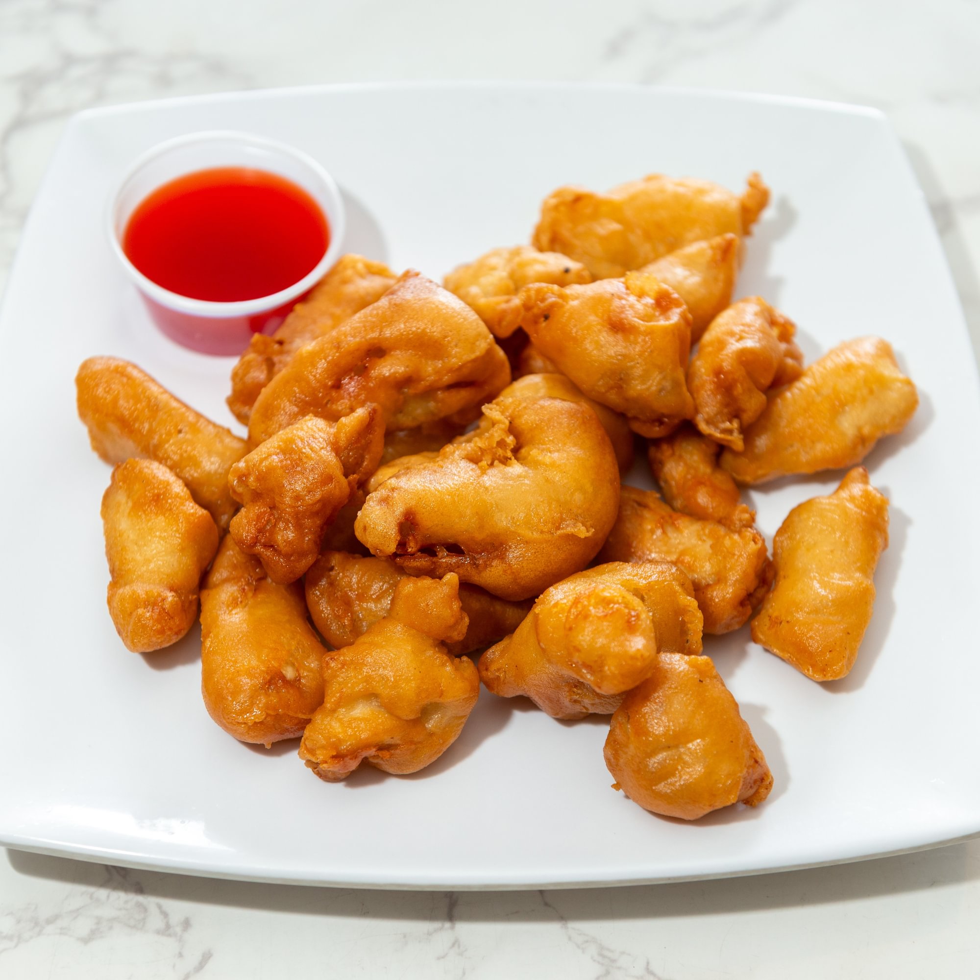 Szechuan Popcorn Chicken Combo / 三椒麻鸡套餐