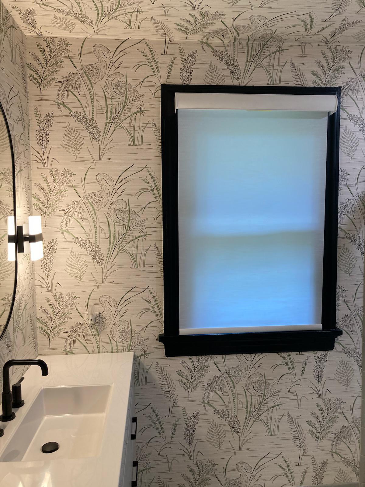 Beautiful Roller Shade Agilelift for your bathroom!